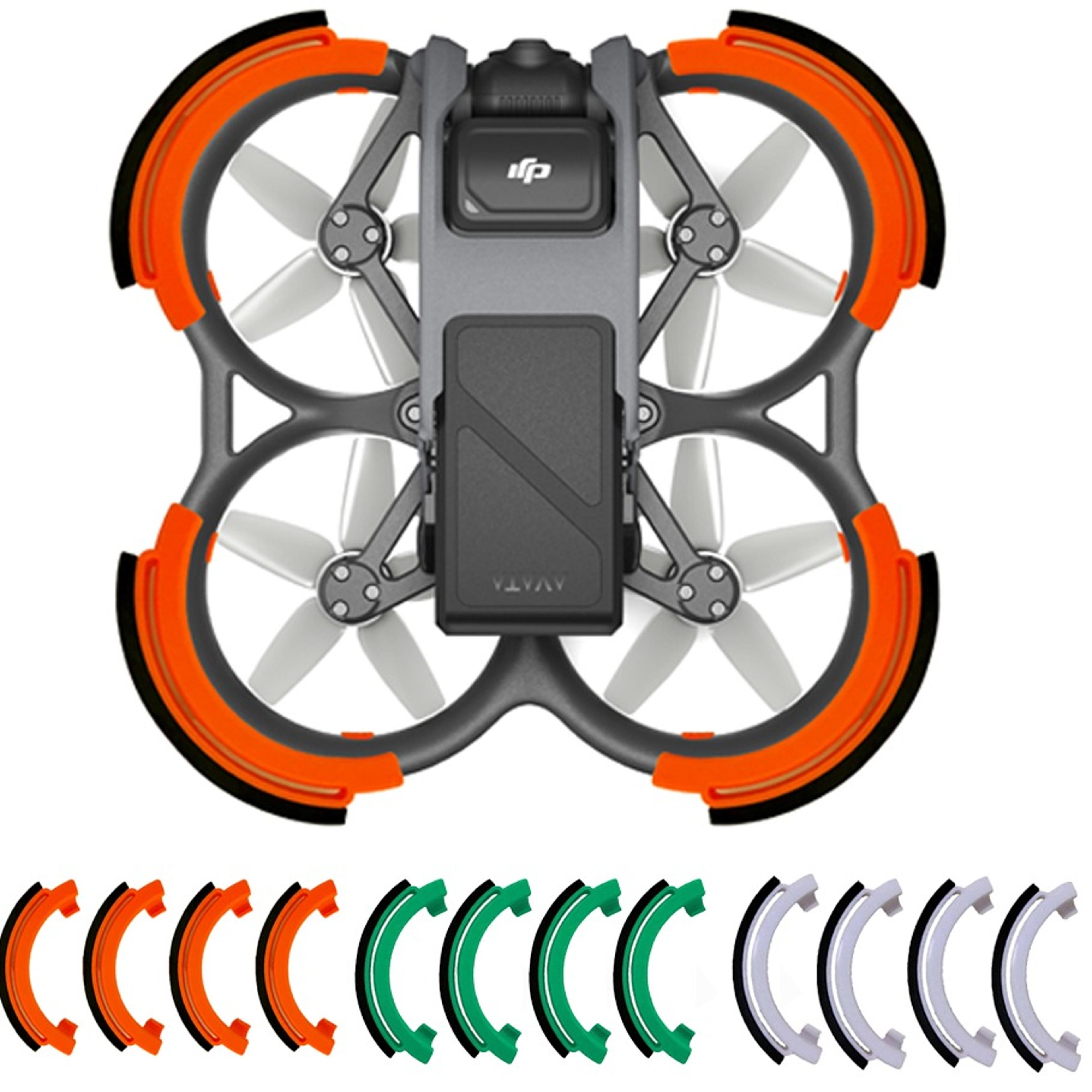 quick release propeller guard anti-collision bumper ring for dji avata drone