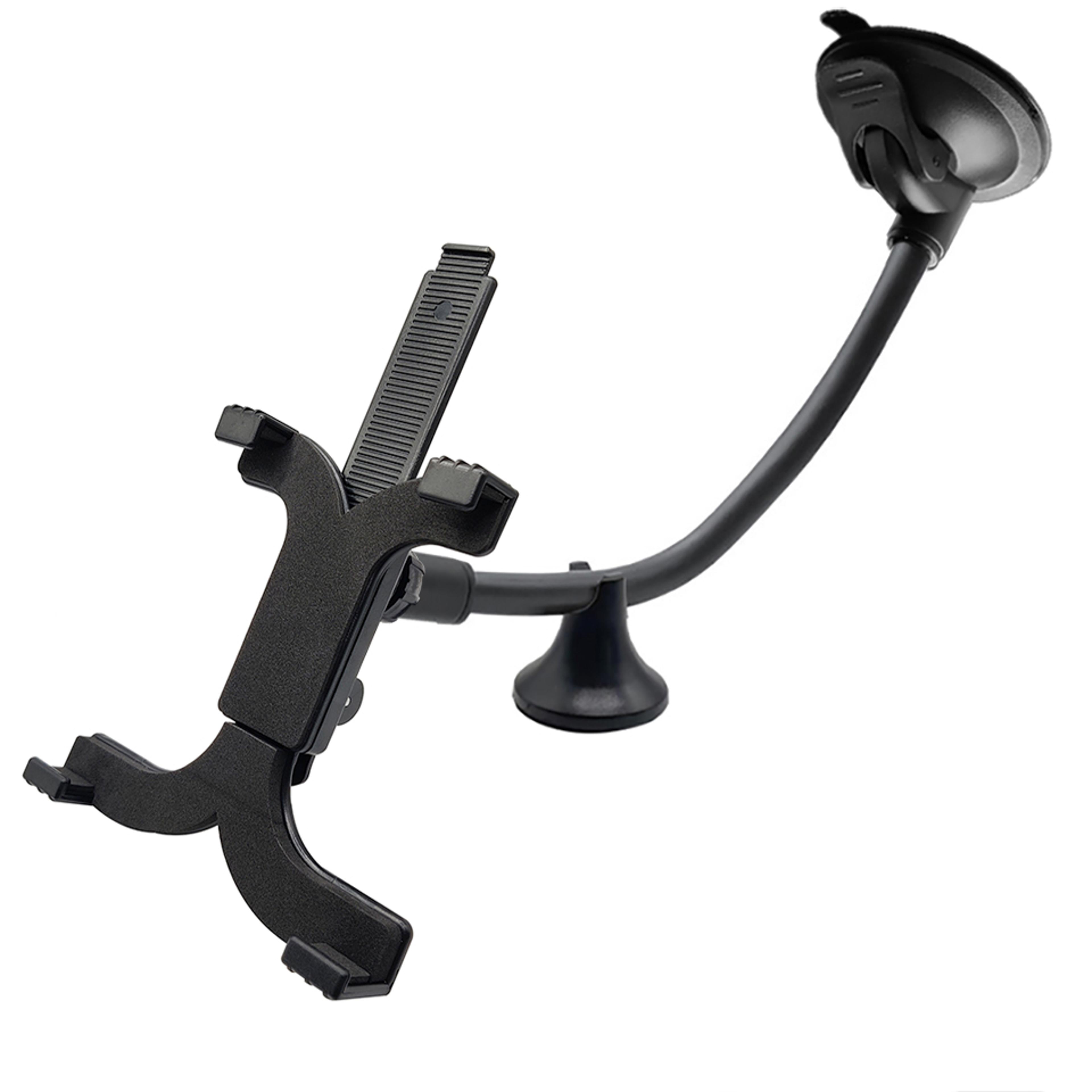 long arm car tablet holder with suction cup mount for tablets