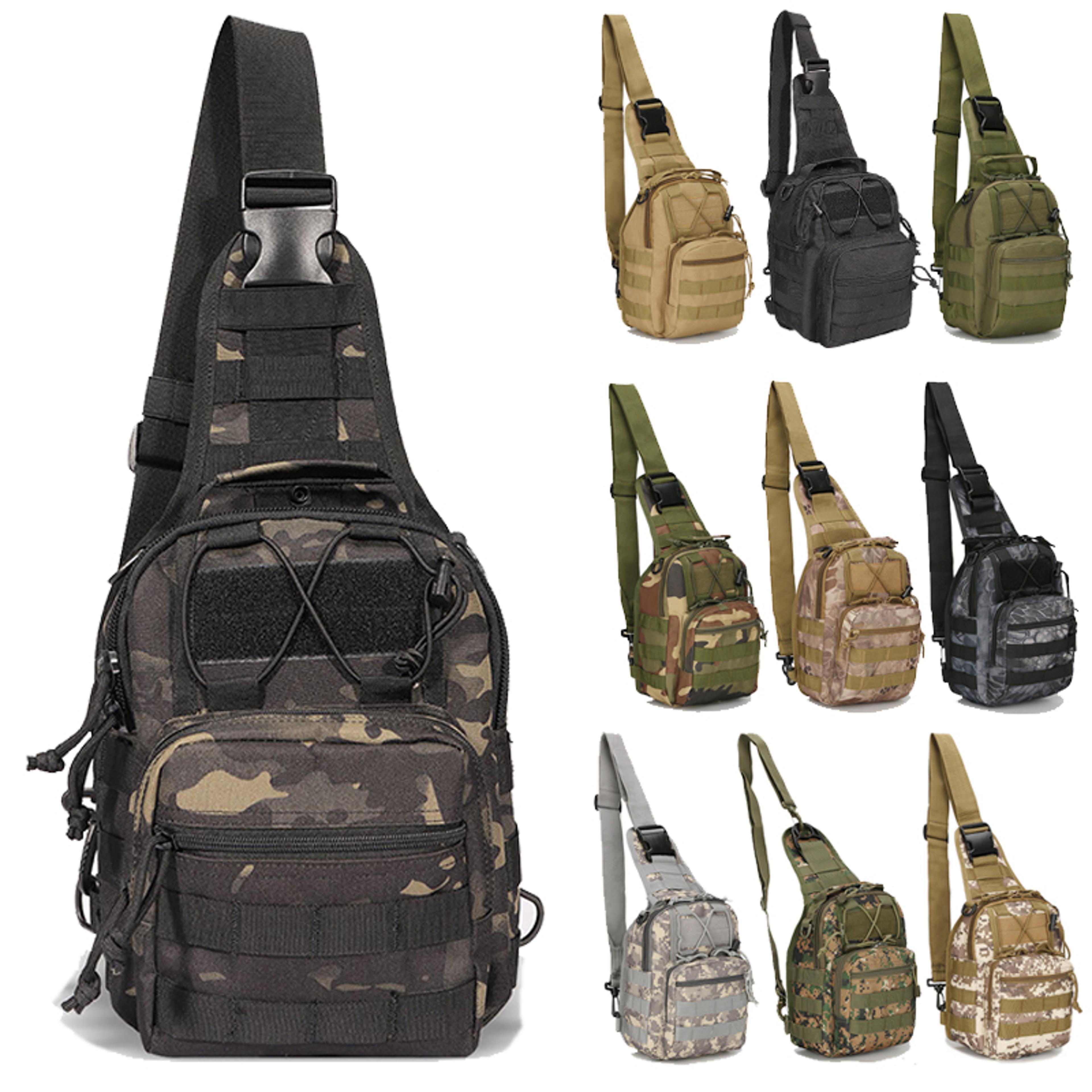 tactical chest sling bag for men and women outdoor edc shoulder pack