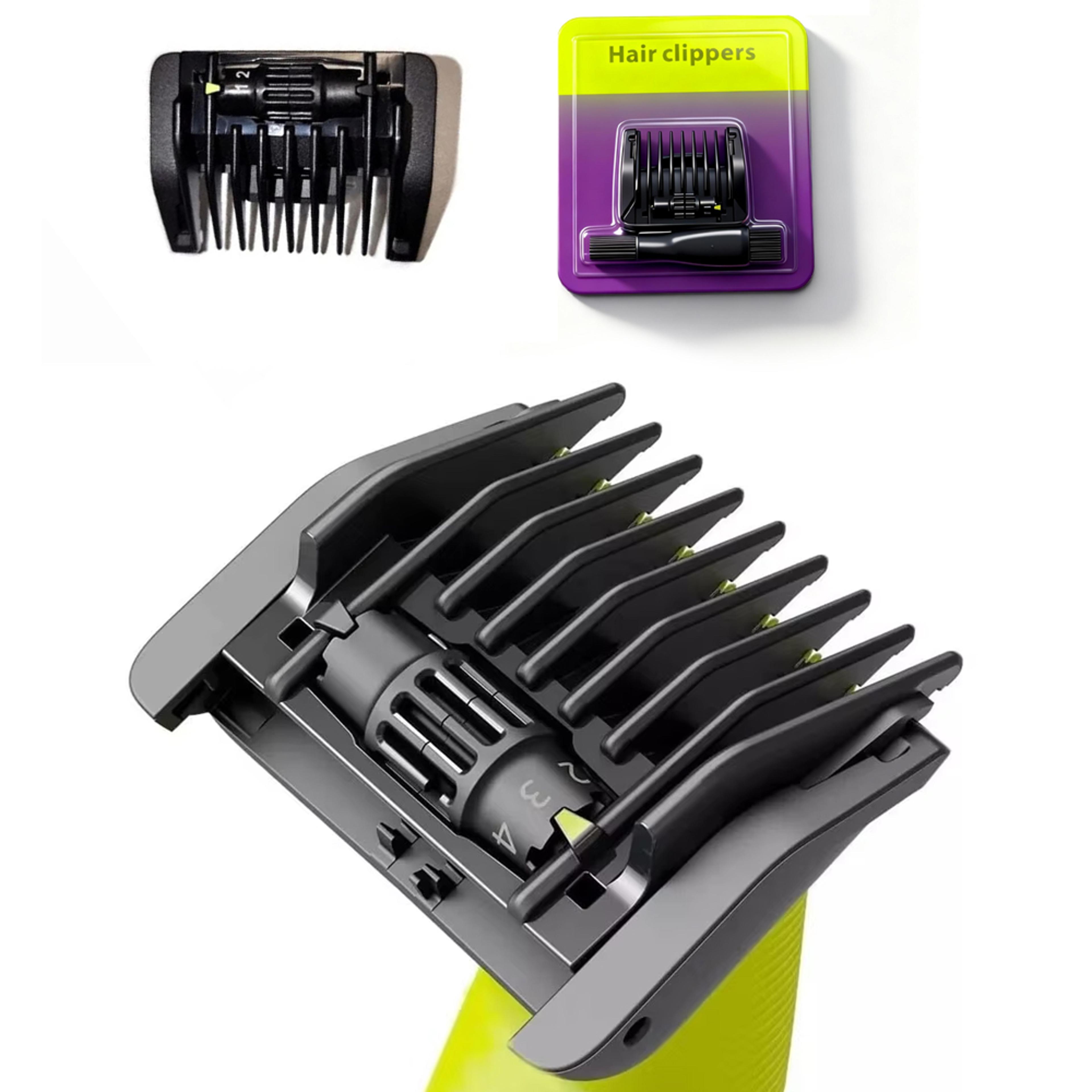 adjustable beard trimmer guide comb for oneblade trimmers