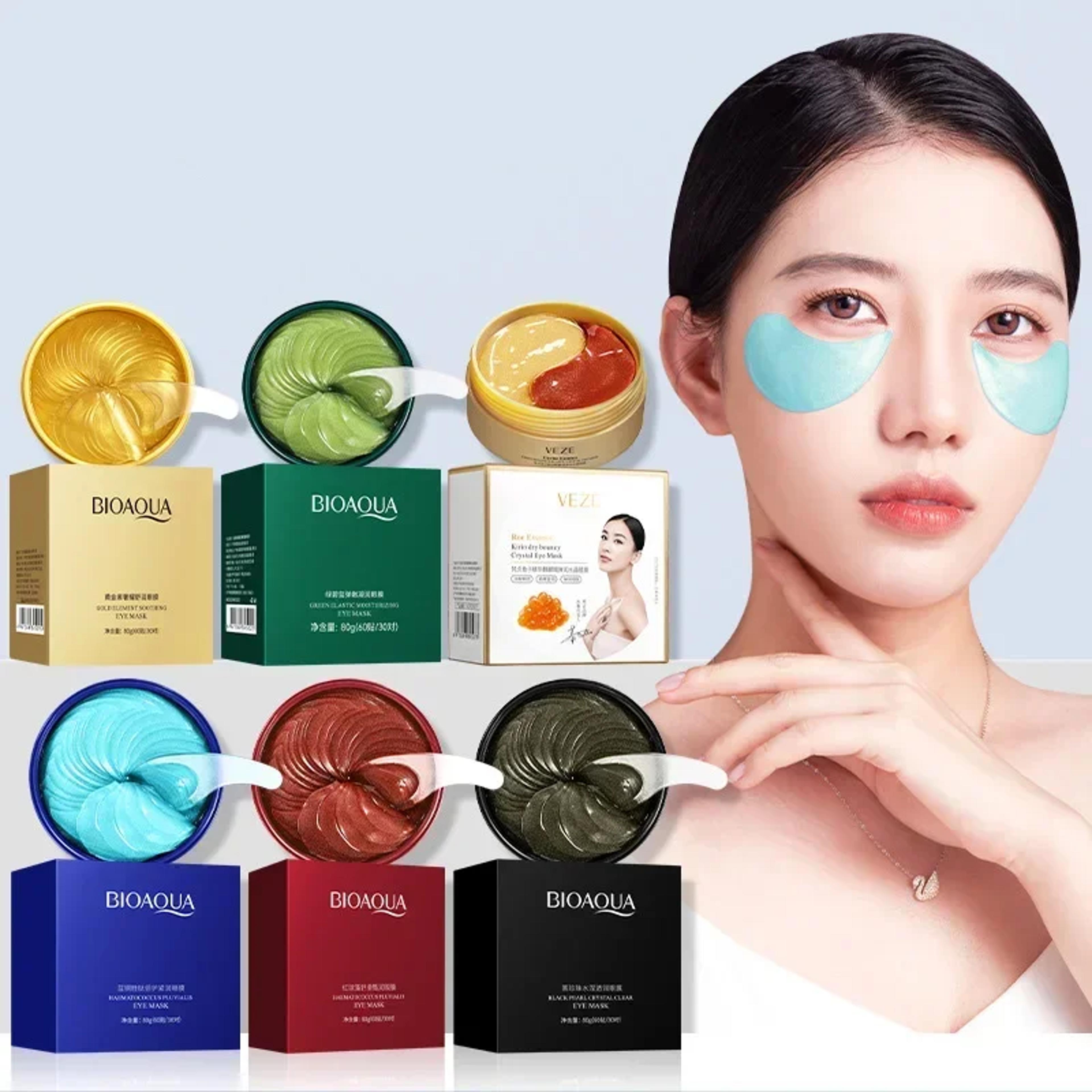 collagen under eye gel patches for hydration and puffiness care