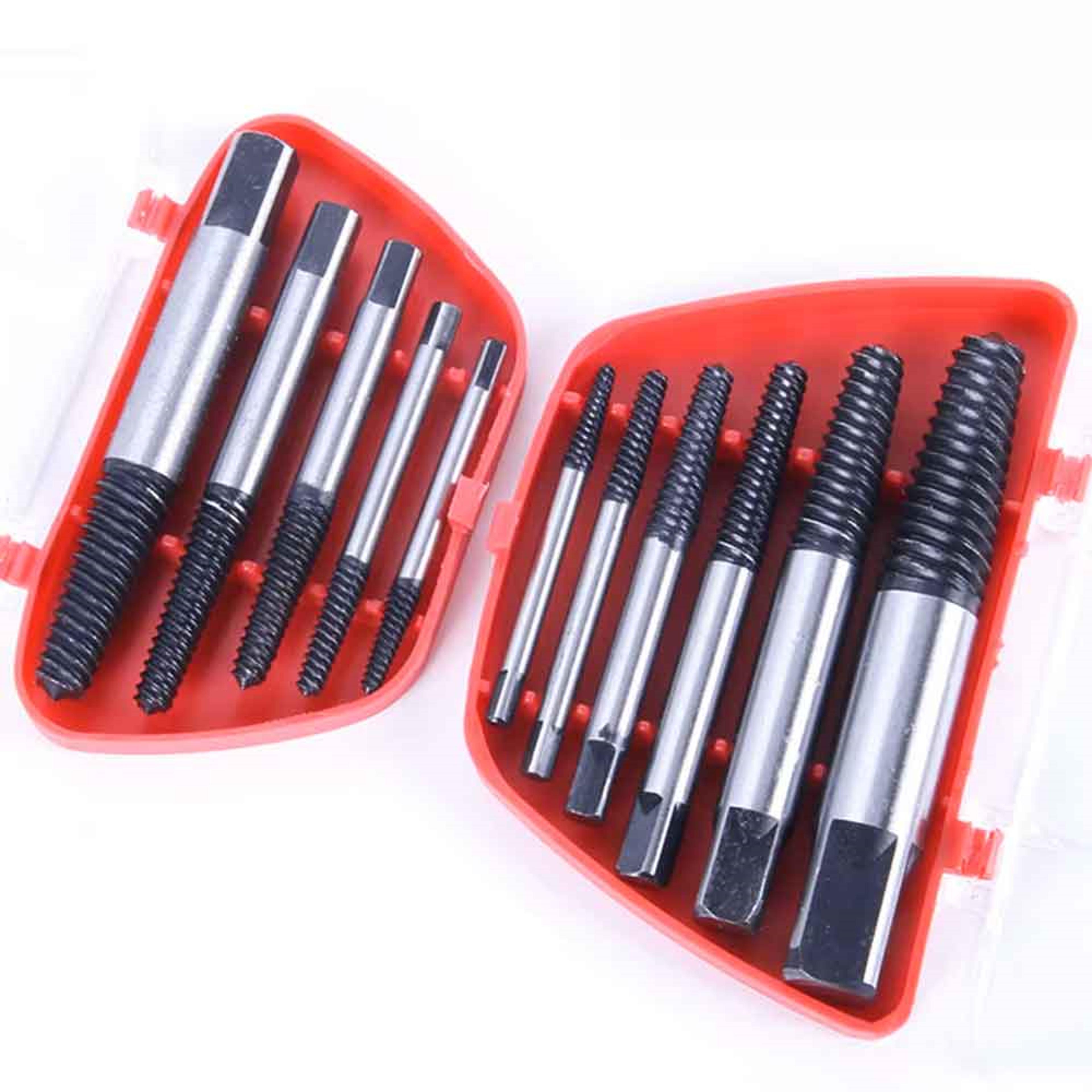 heavy duty damaged screw extractor set for stripped bolts and broken screws