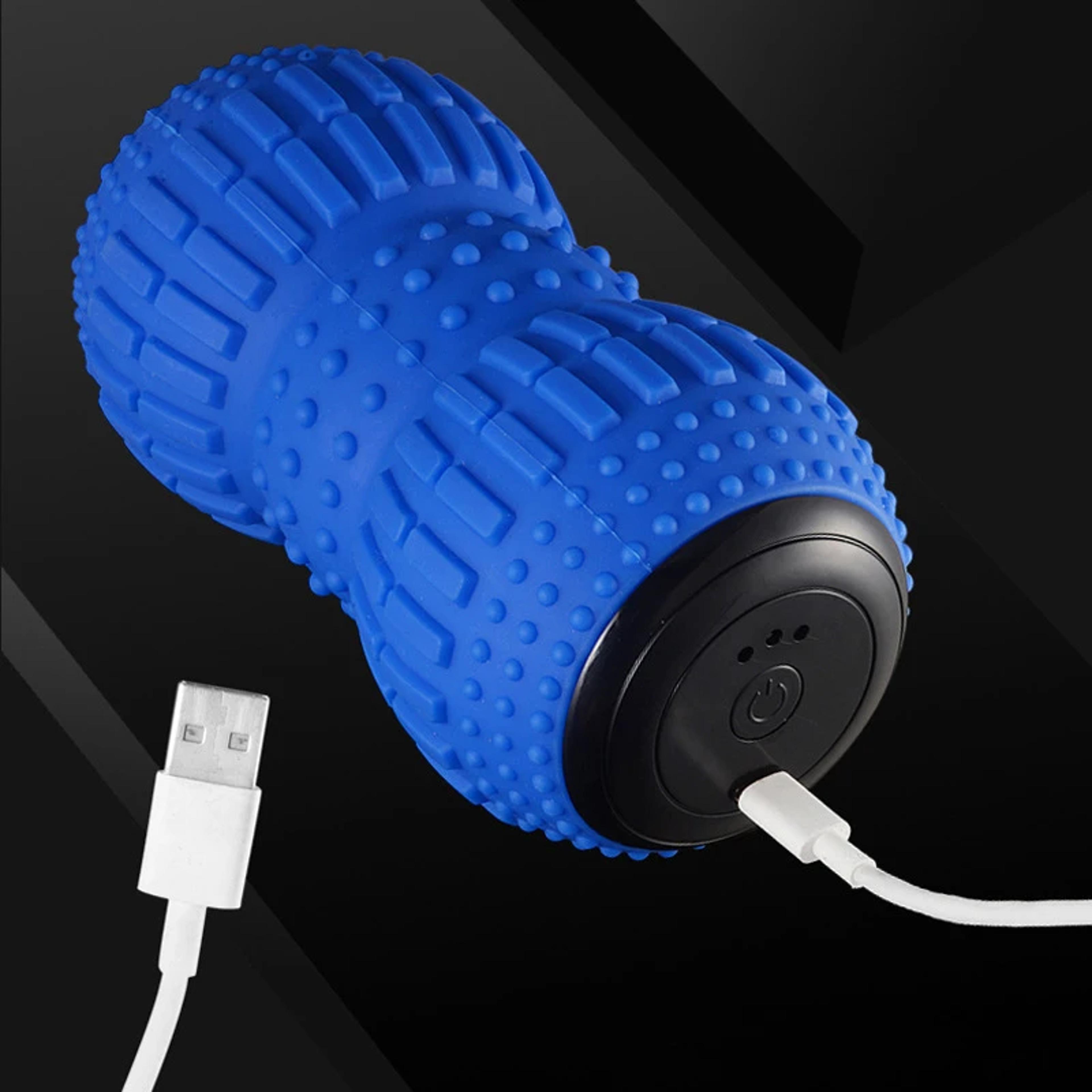 electric massage ball peanut roller for deep tissue muscle recovery & pain relief