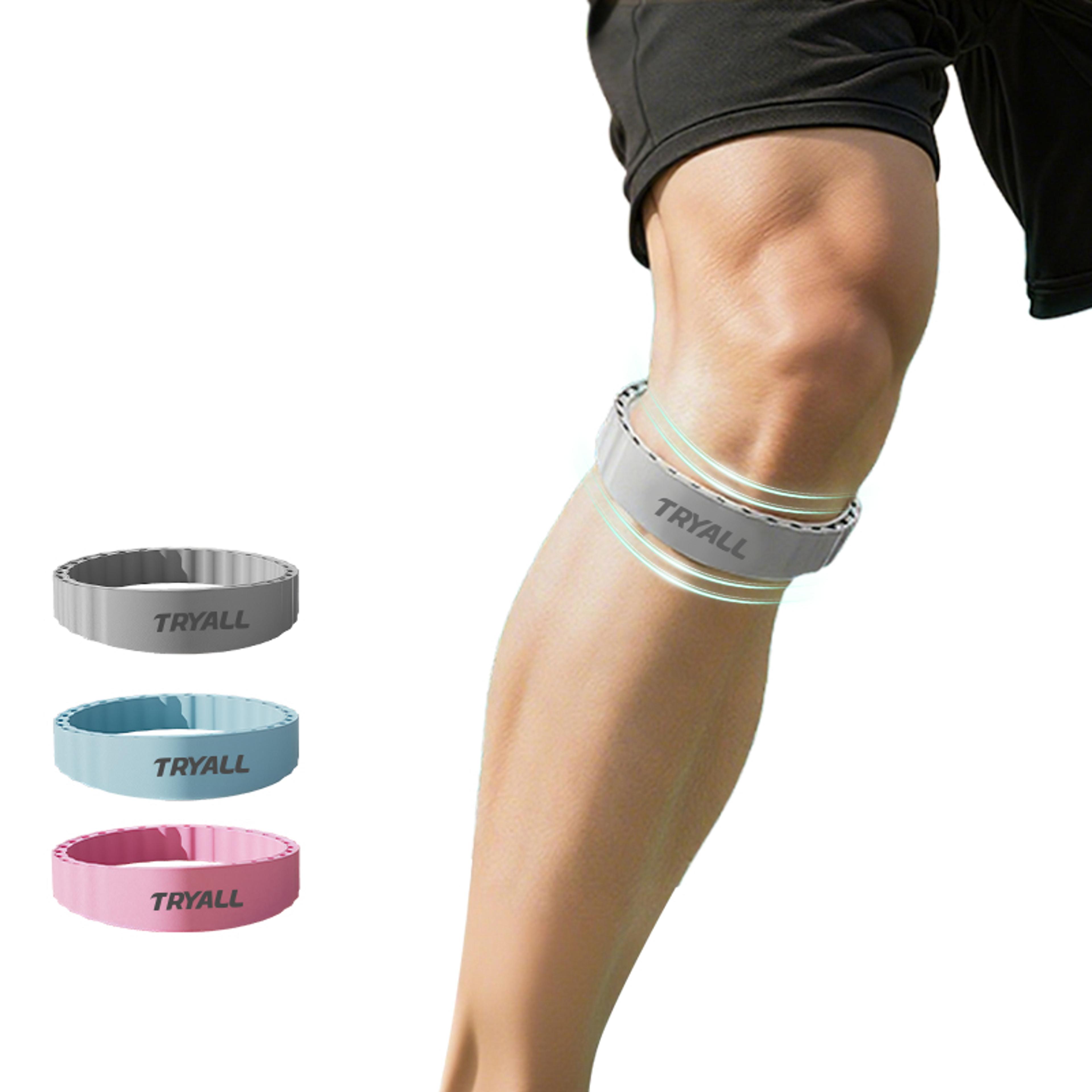 knee brace with patella support for running, sports & everyday comfort