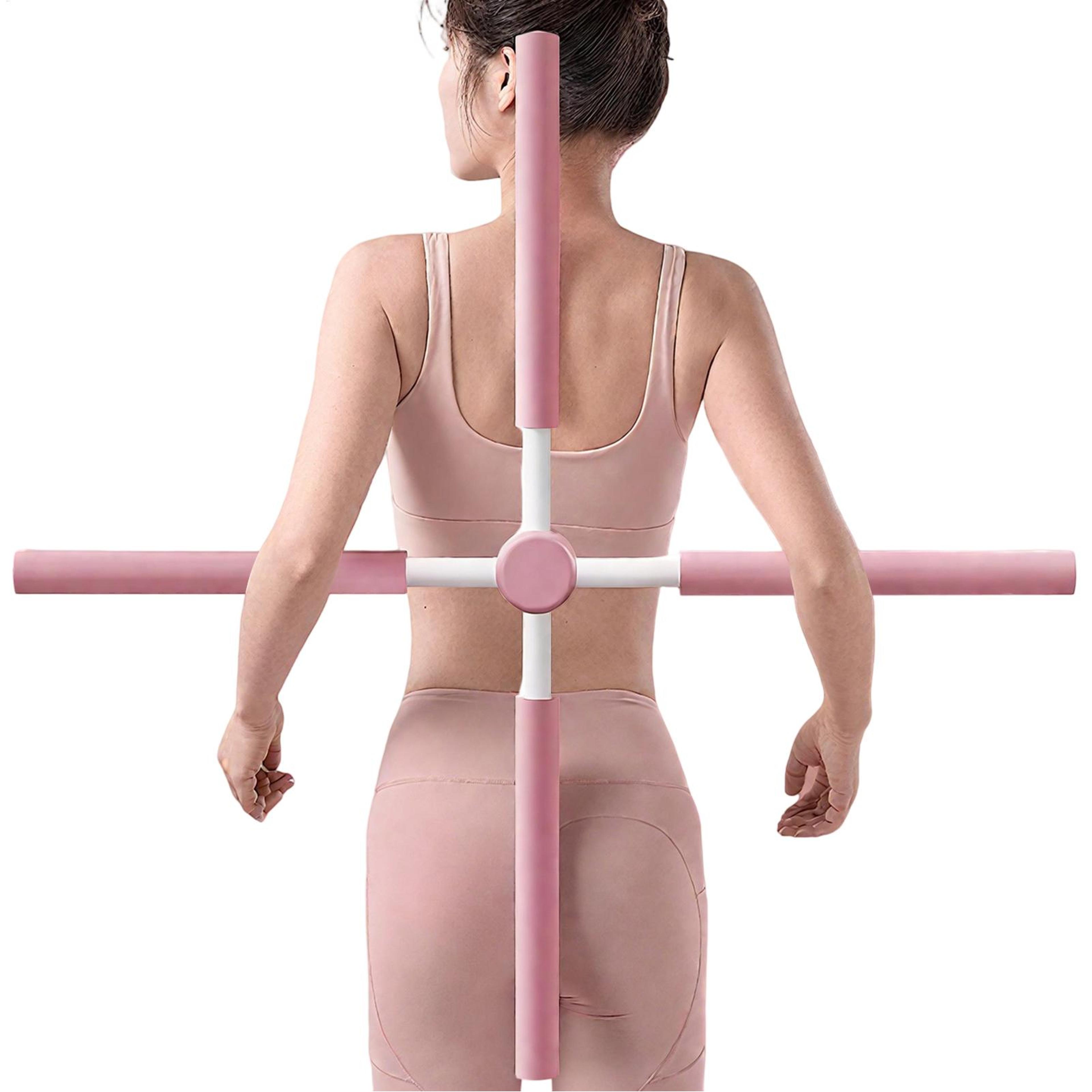 posture corrector yoga stick for back, neck & shoulder alignment training