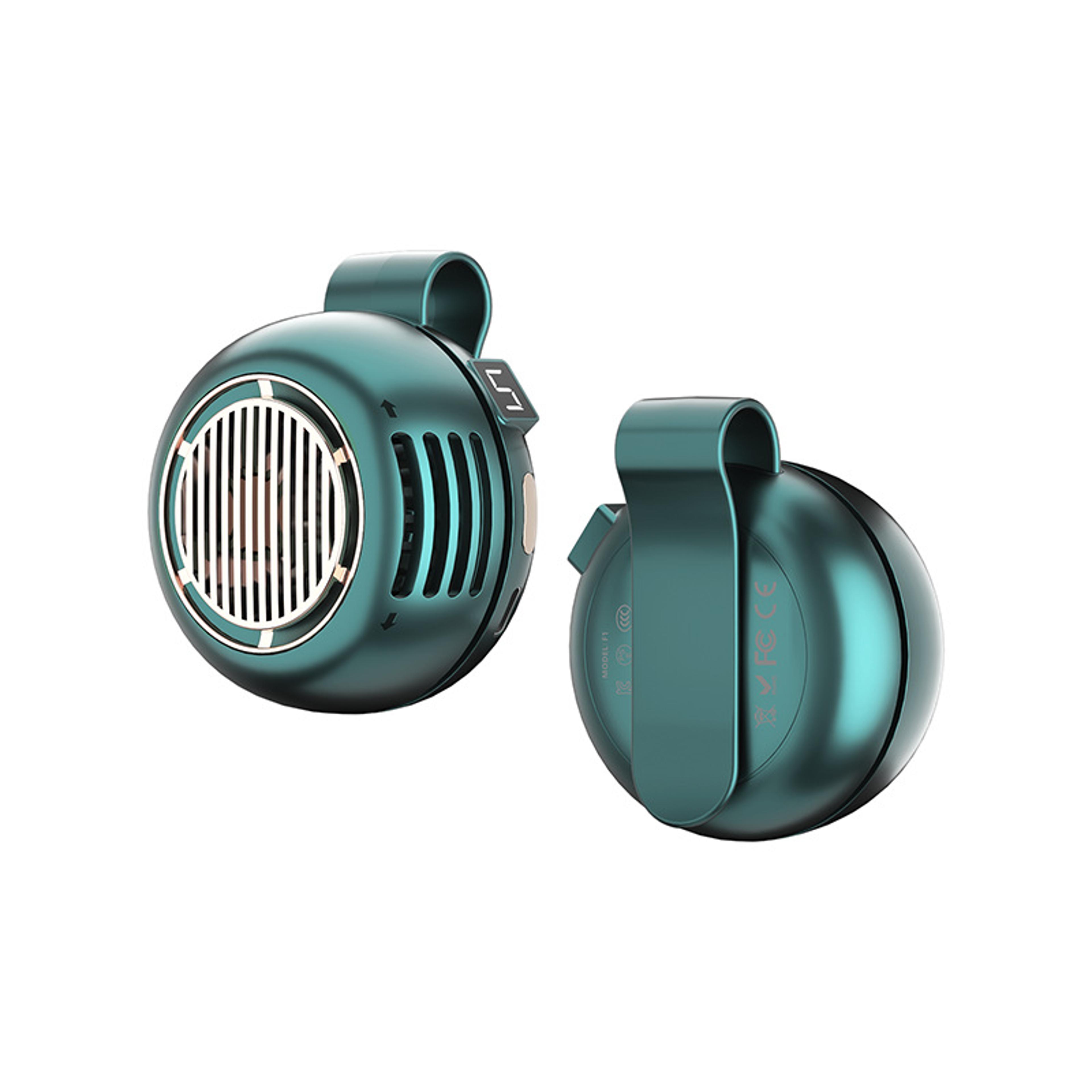 portable bladeless clip on fan with speed hands free cooling