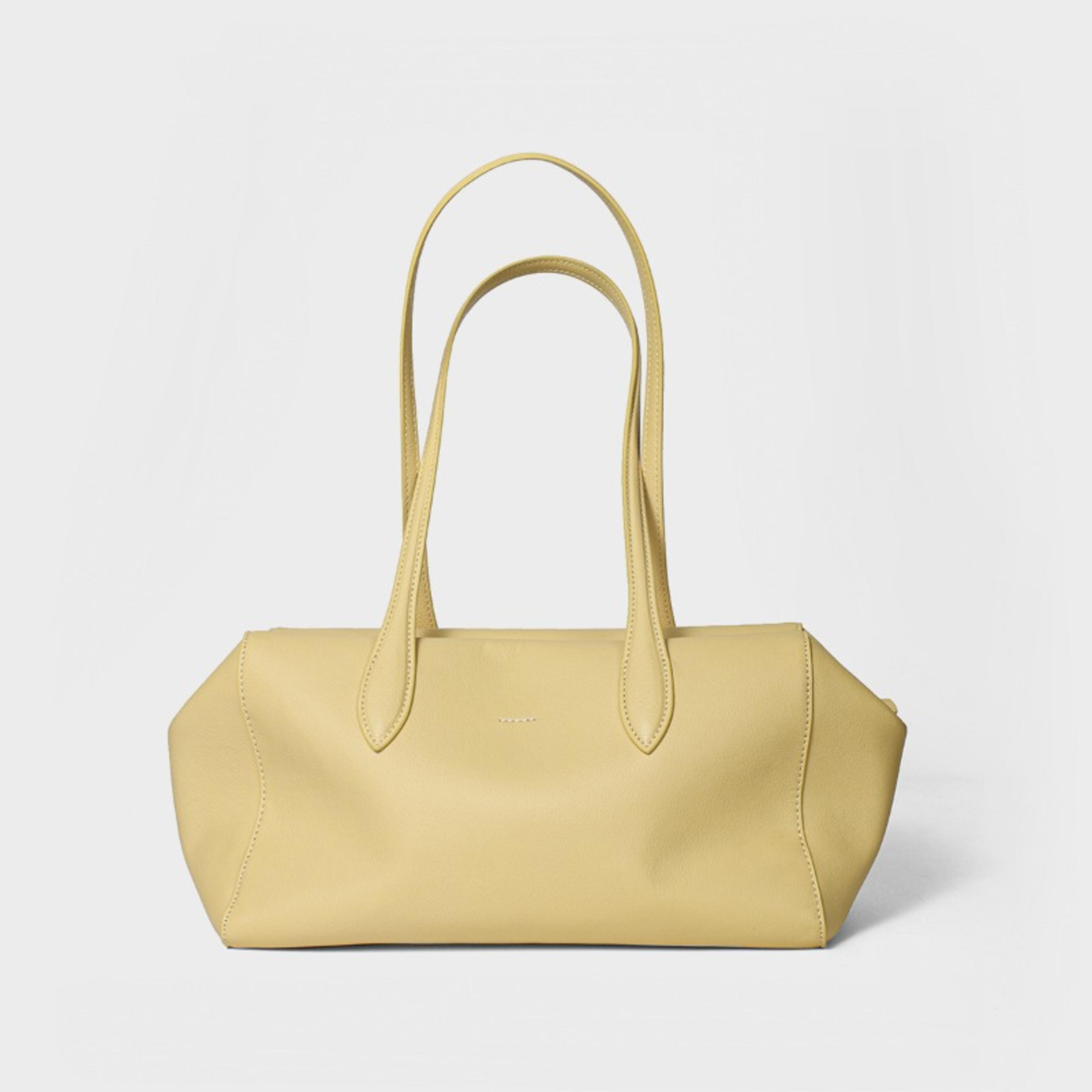 classic top grain genuine leather underarm shoulder bag for women