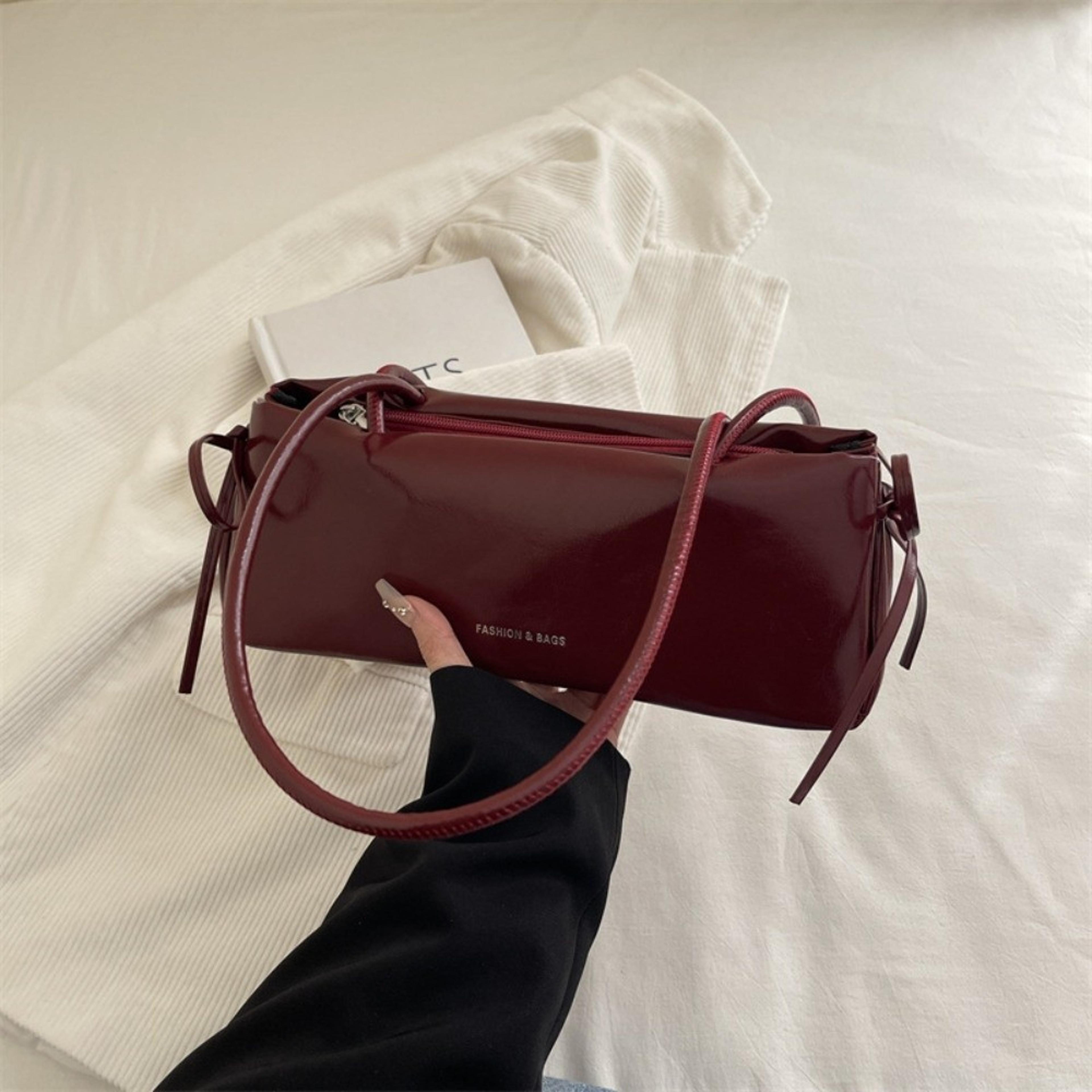soft pu knot shoulder bag for women minimalist underarm handbag & everyday purse
