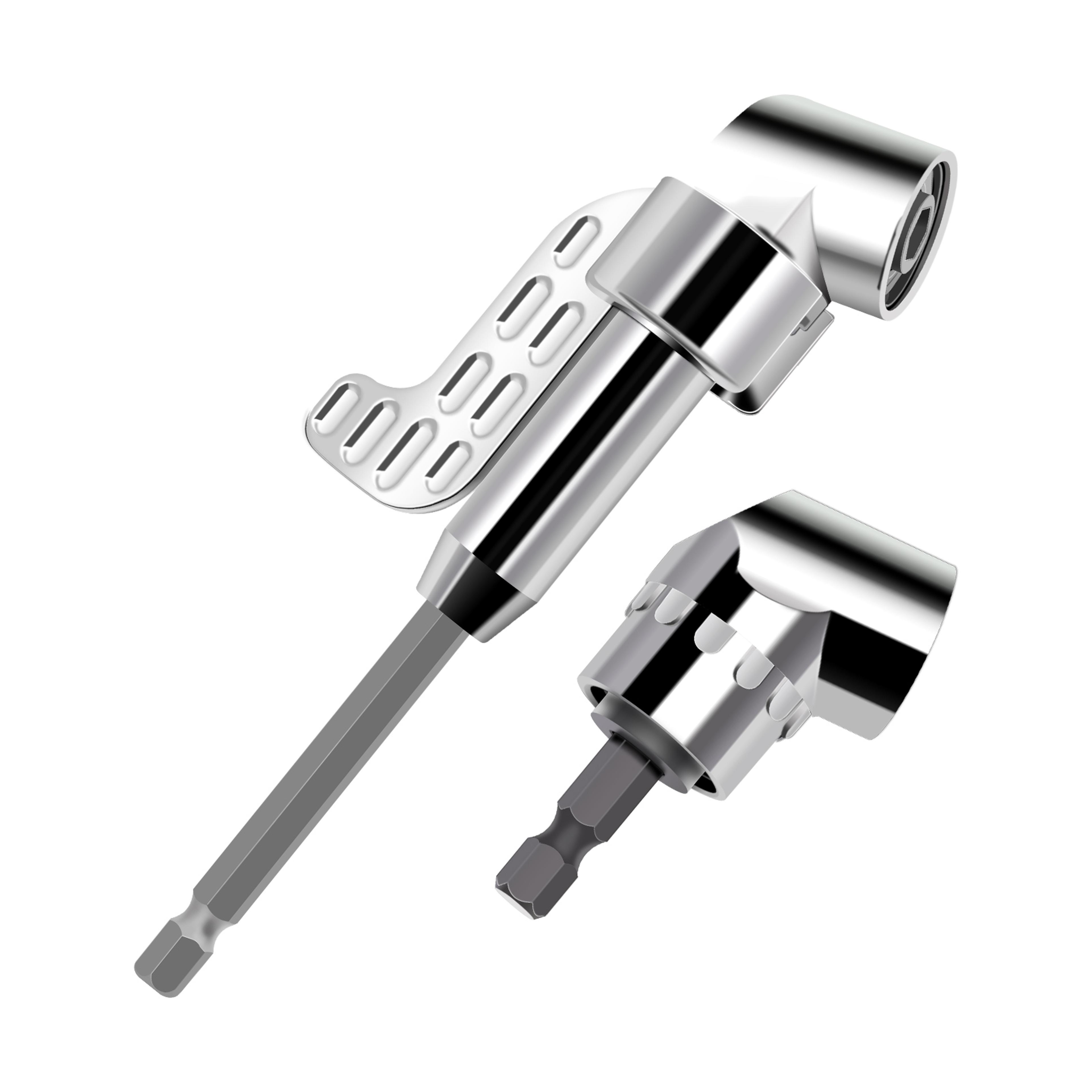 angle drill attachment for tight spaces universal drill bit adapter