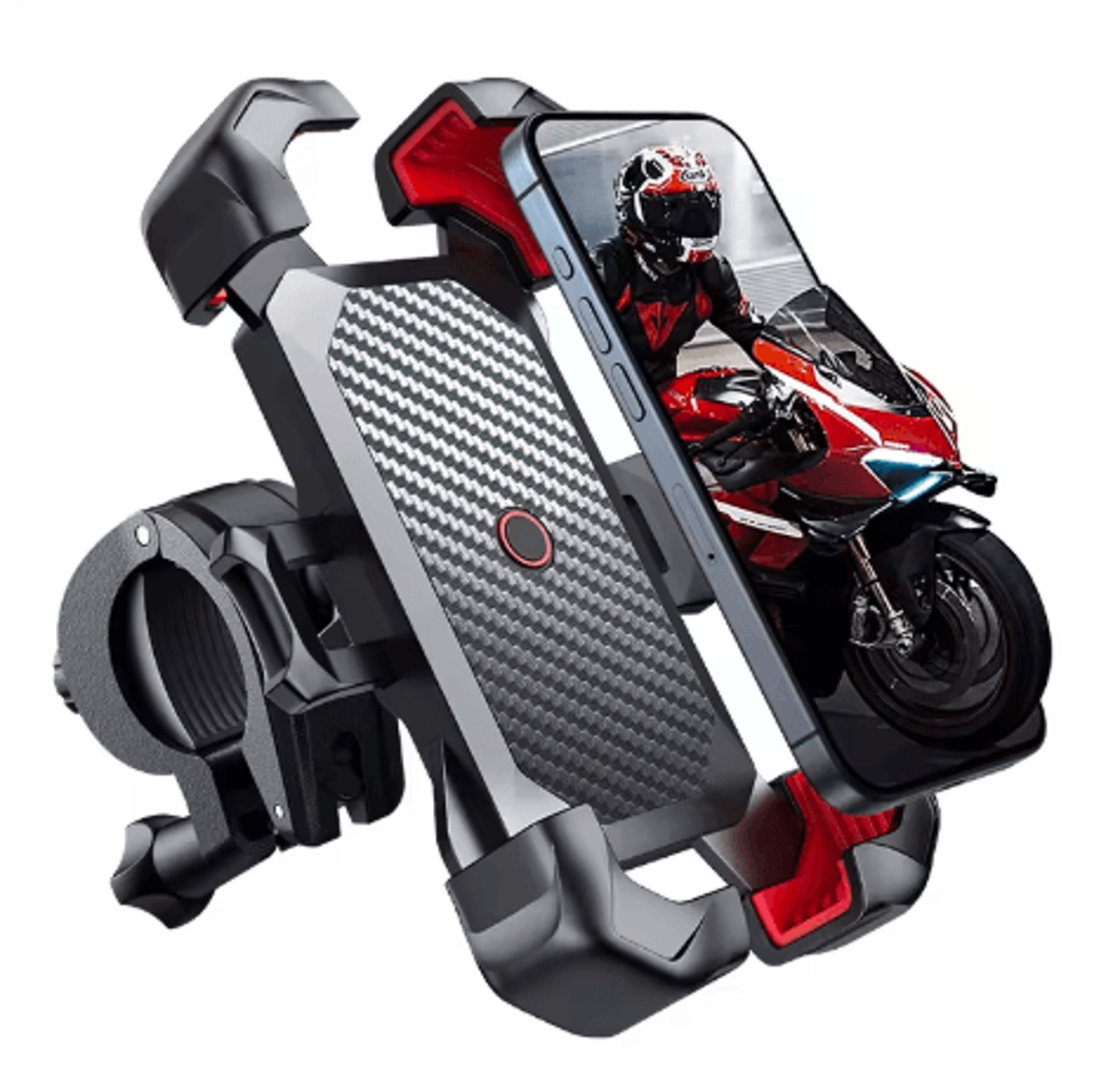 rotating bike phone holder universal shockproof bicycle mount for smartphones