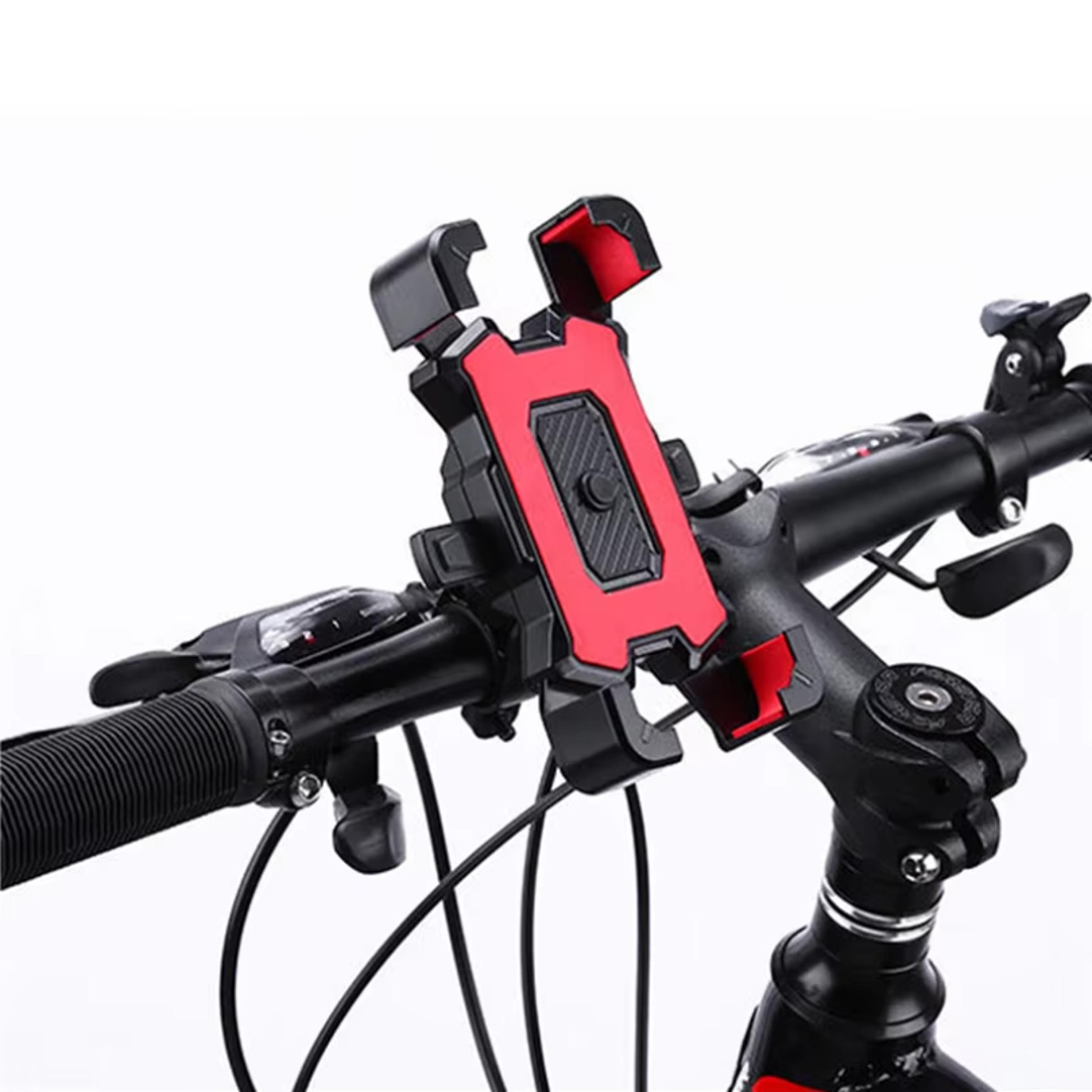 bike phone mount adjustable bicycle & motorcycle phone holder for secure handlebar navigation