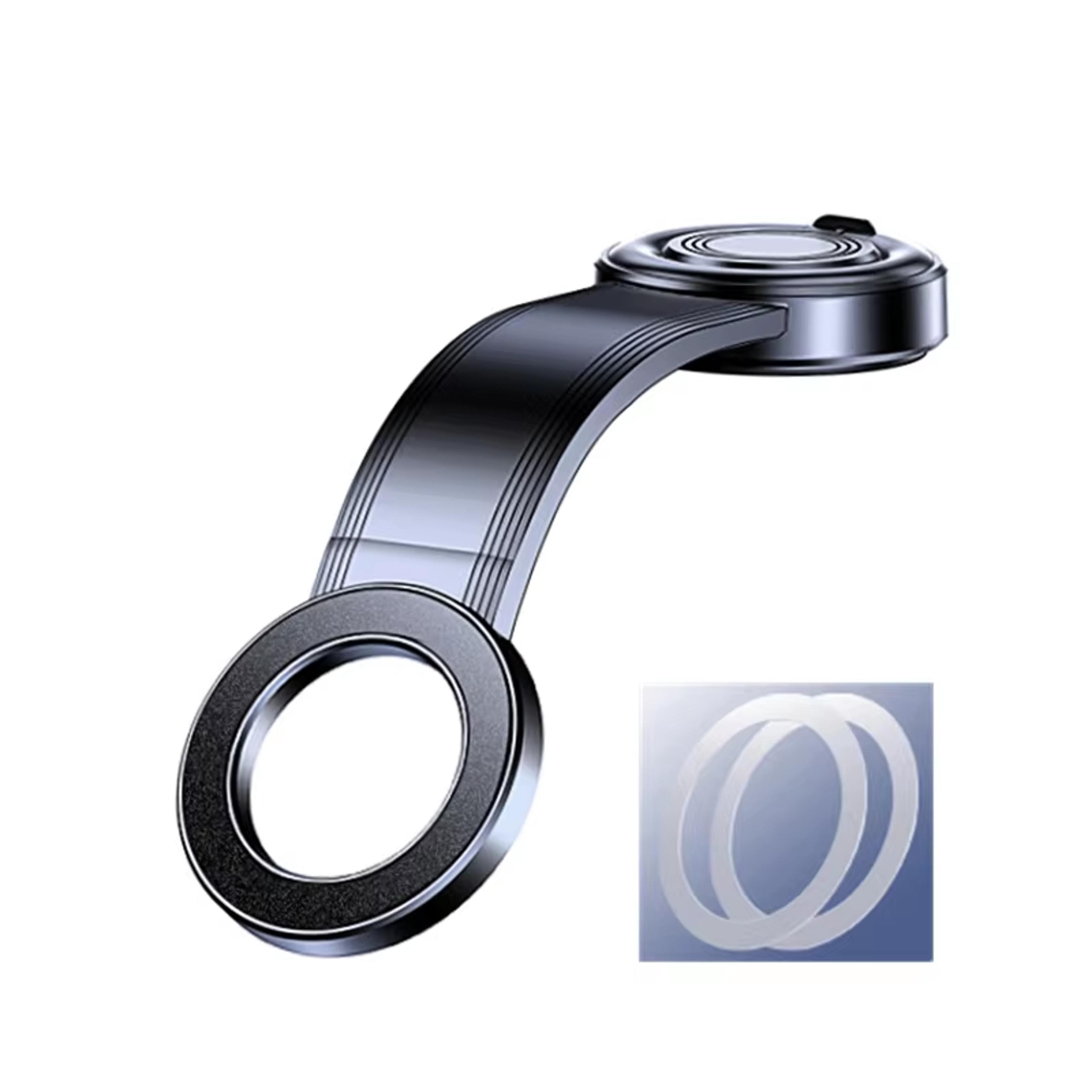 magnetic car phone mount with bendable arm & adjustable dashboard holder
