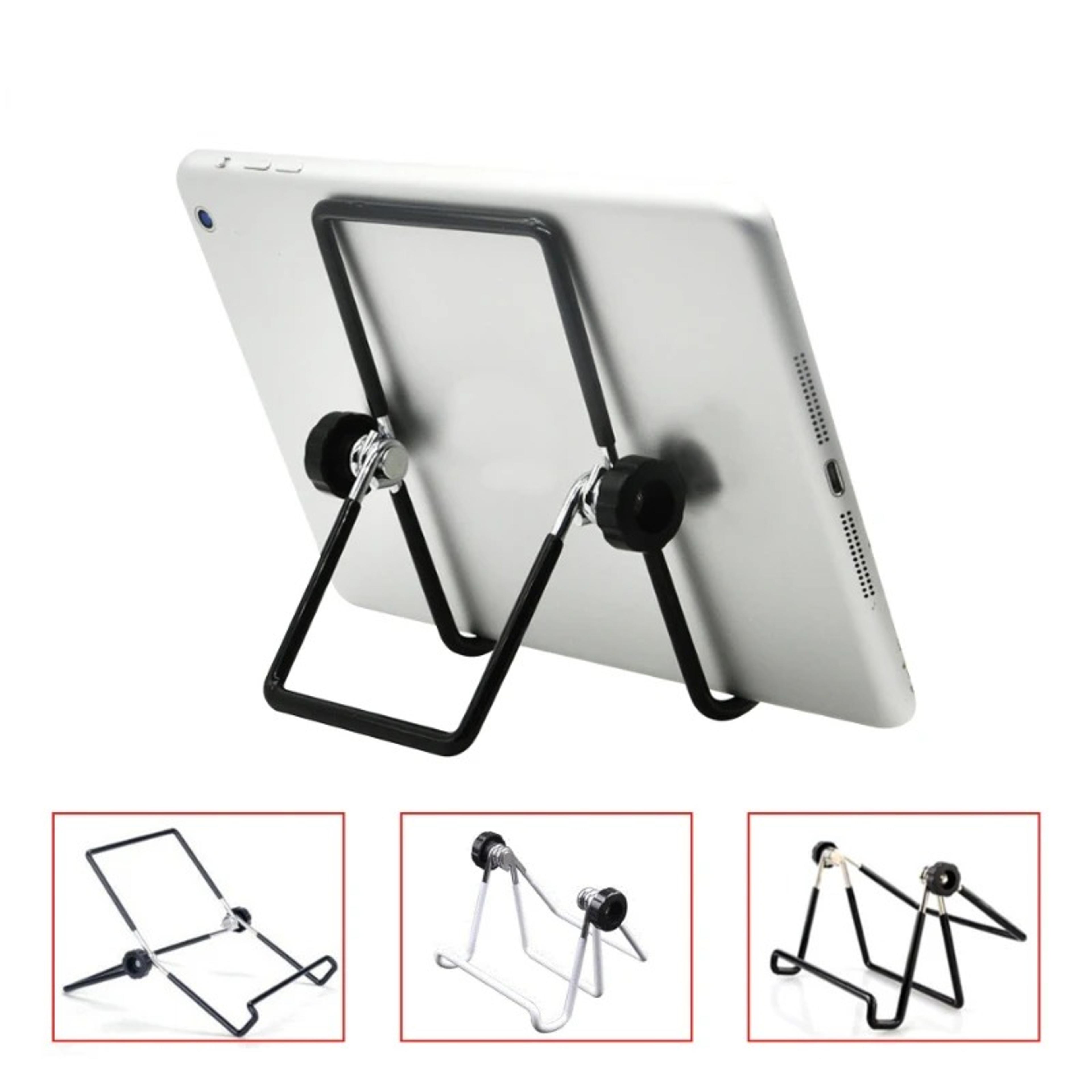 foldable metal tablet stand adjustable phone stand for desk universal portable holder
