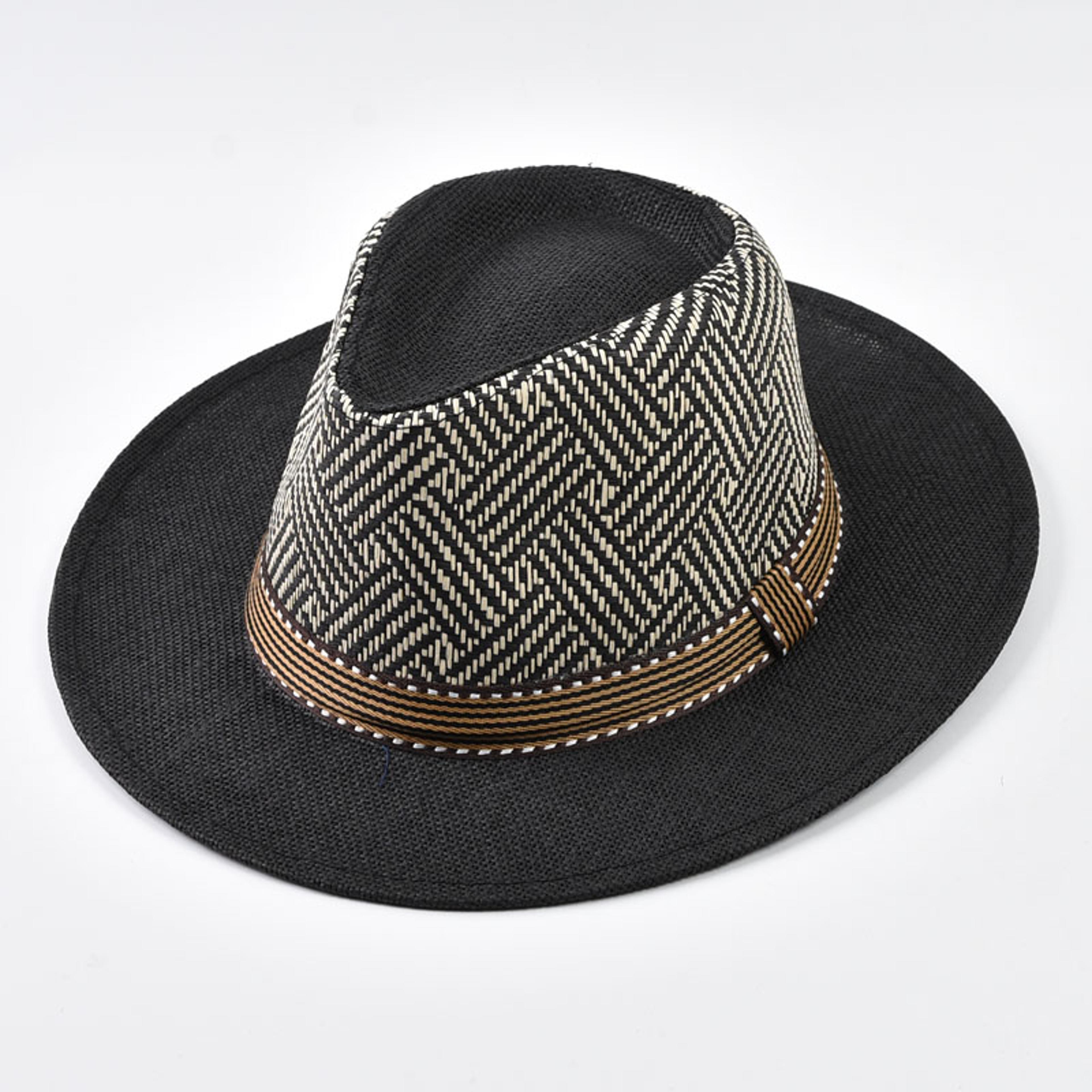 men's panama straw hat summer sun hat for beach, travel & outdoor style