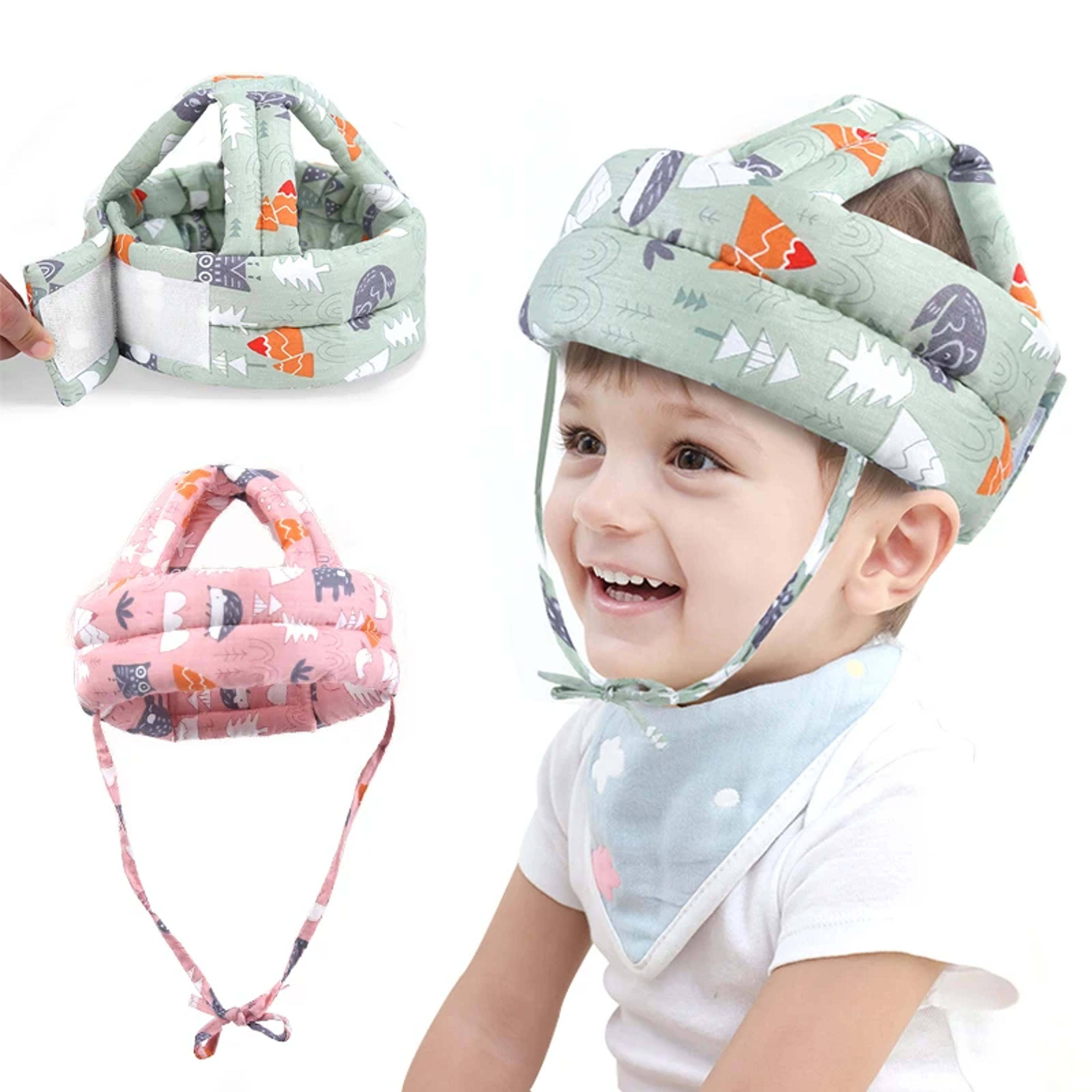baby safety helmet adjustable soft toddler head protection cap