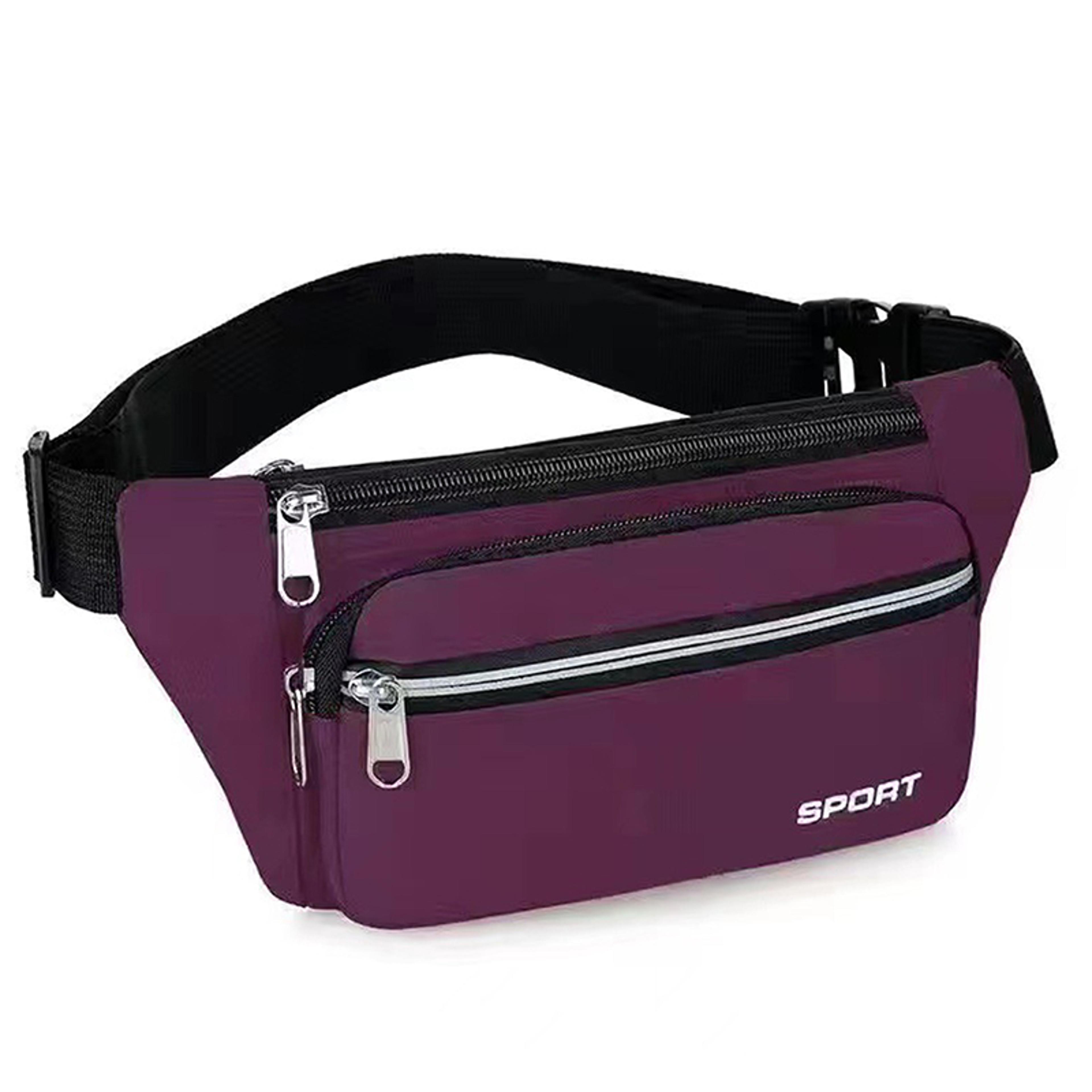 waist bag crossbody belt bag for travel, running & everyday carry
