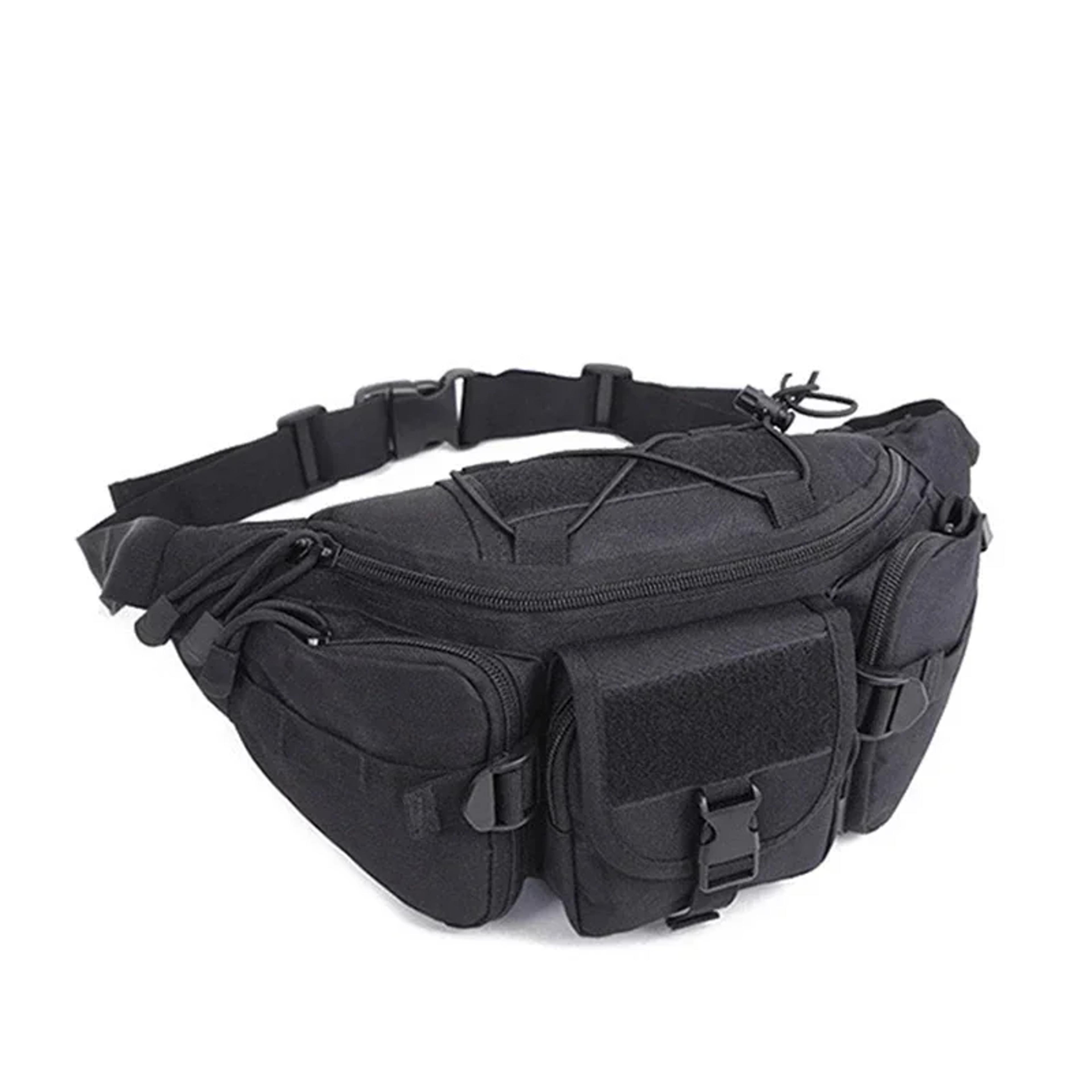 tactical waist bag waterproof molle utility pack for hiking, camping & everyday carry
