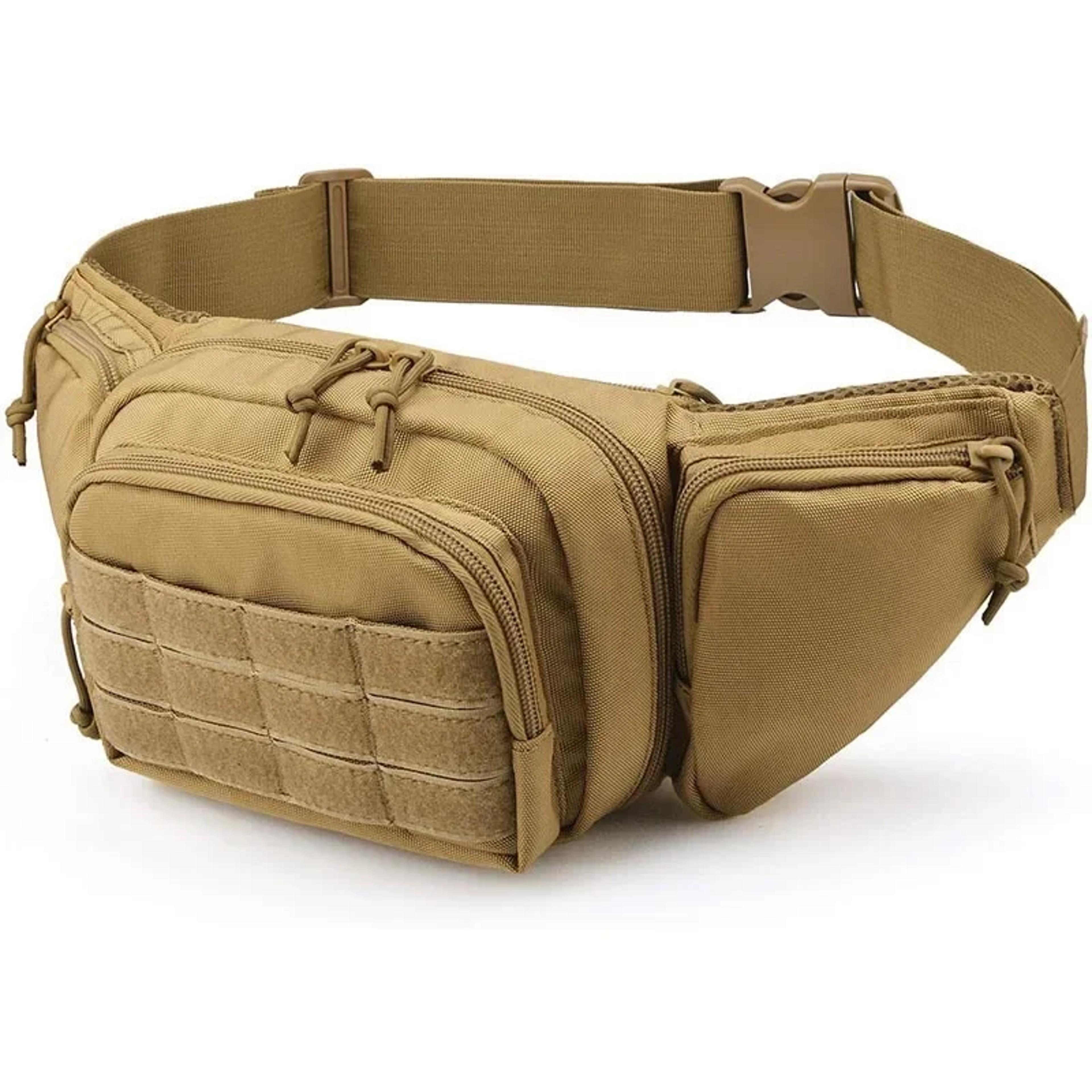 tactical waist pack with hiking phone pouch for outdoor adventures