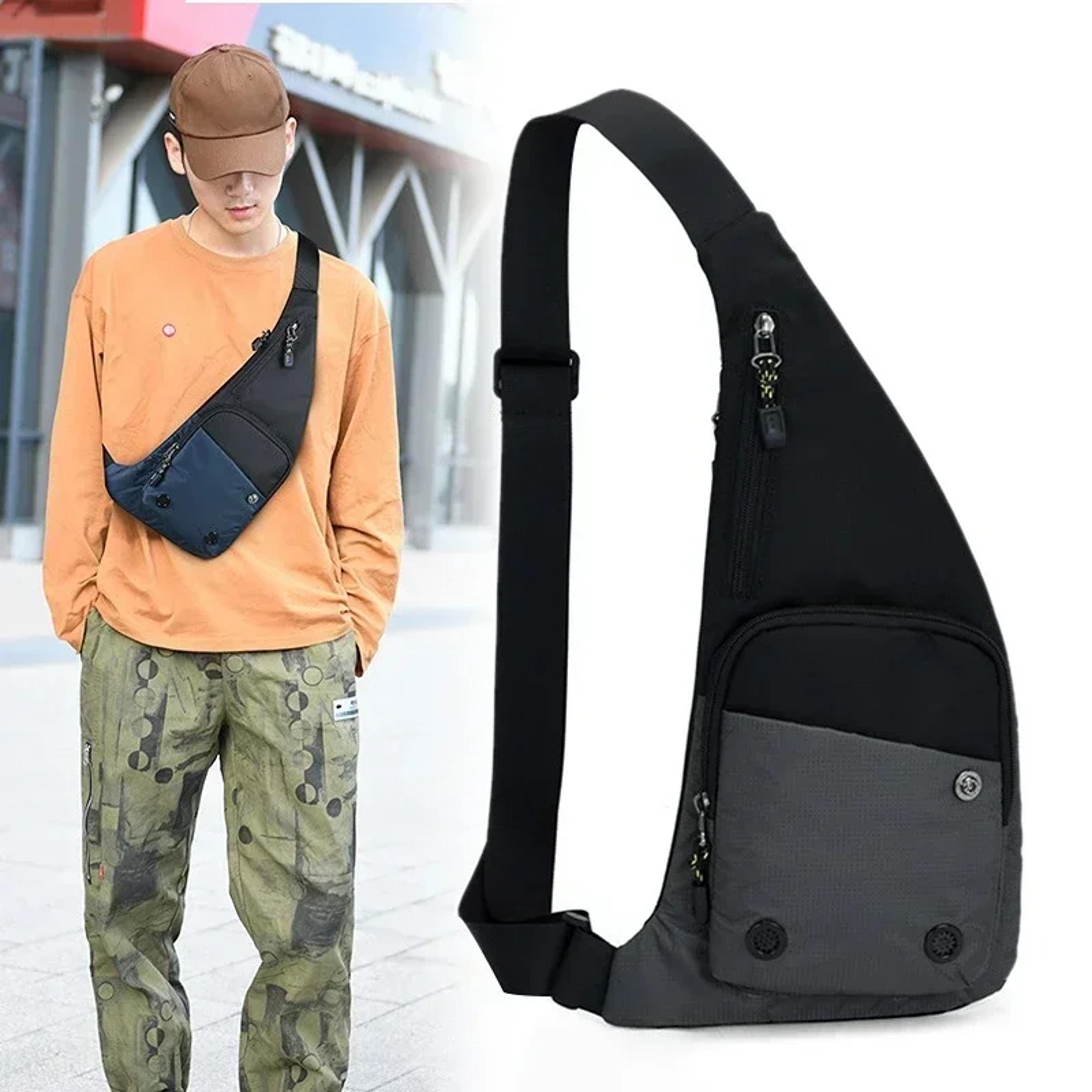 urban crossbody sling bag for travel, sports & everyday carry