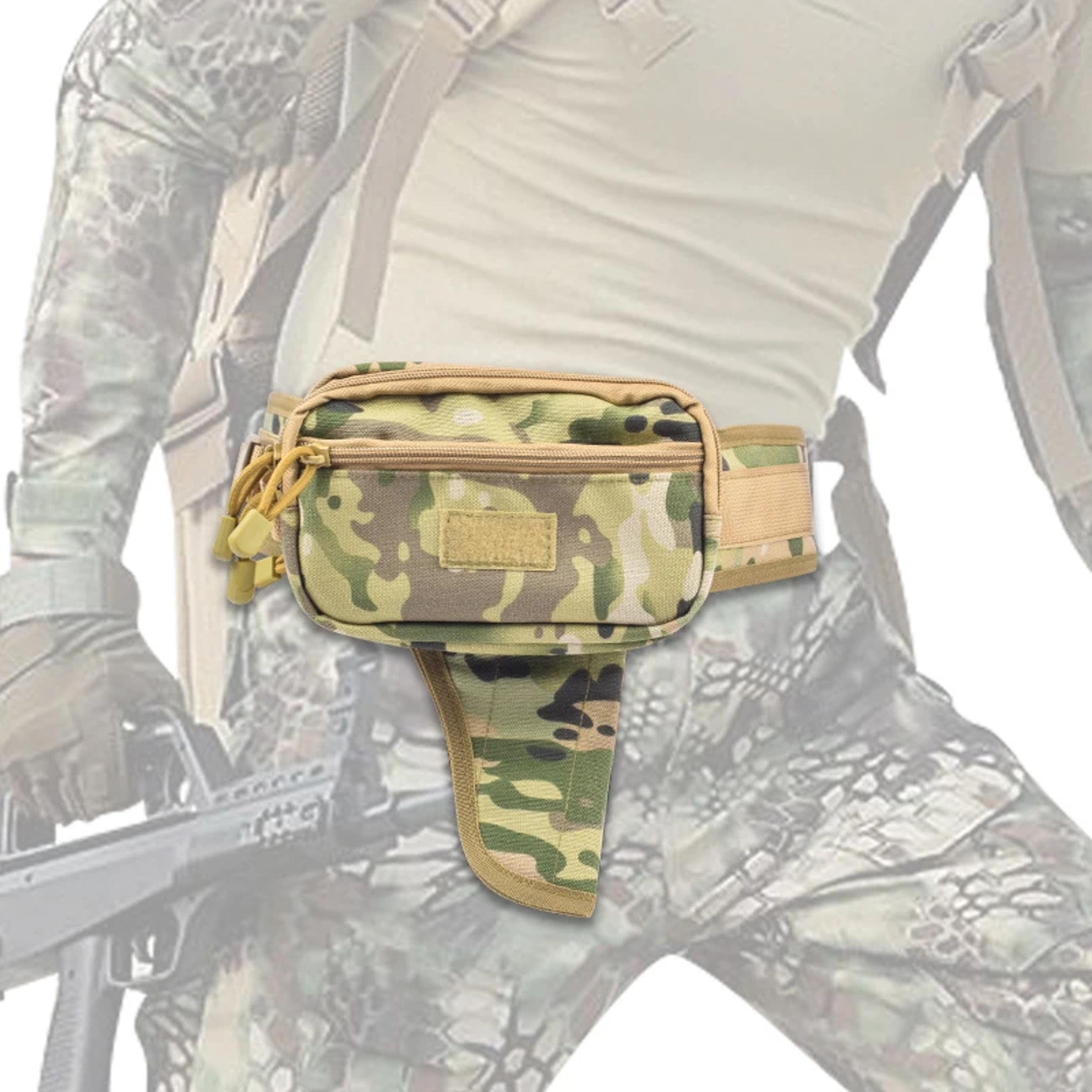 runways anti theft belt bag multi pocket travel waist pack crossbody for men and women