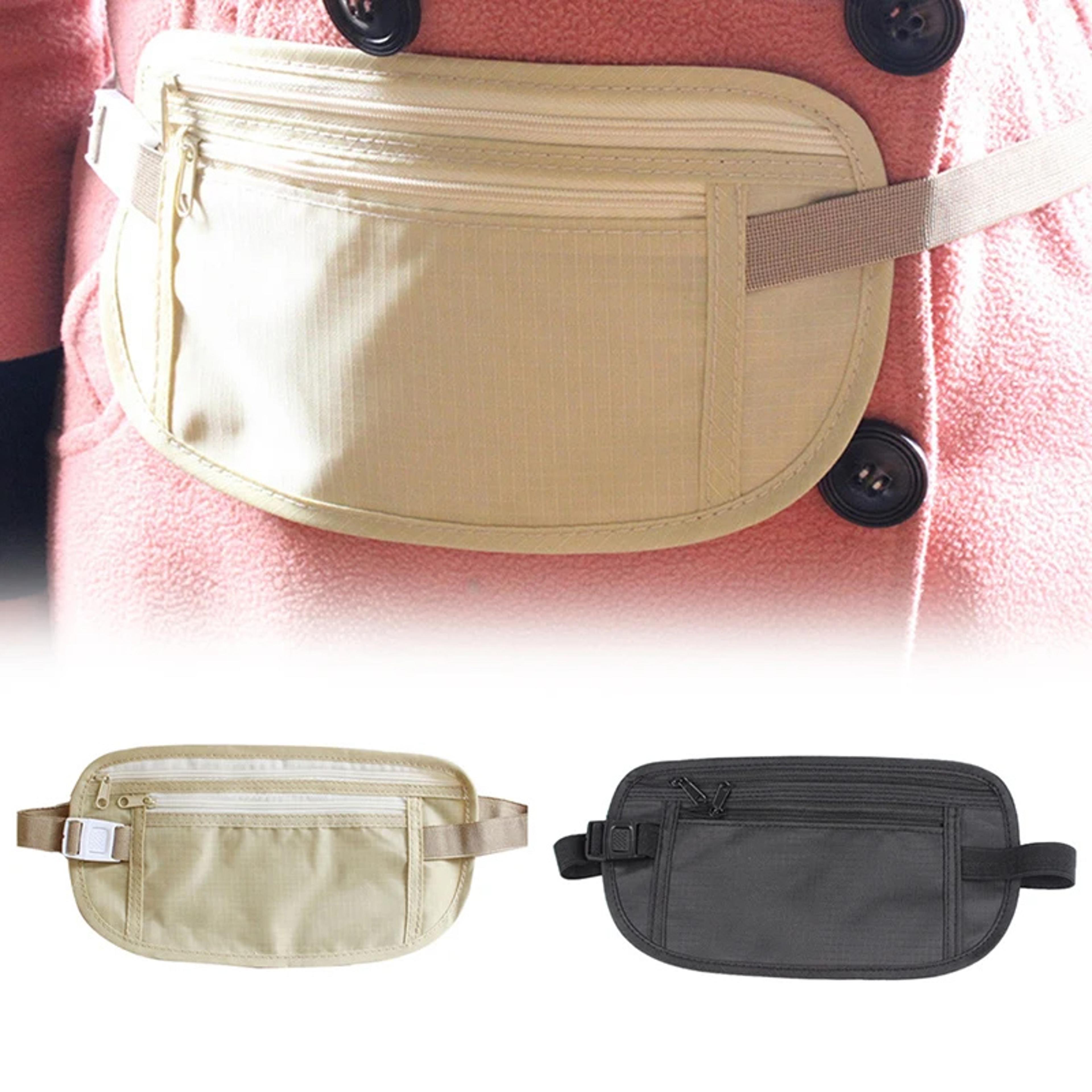hidden money belt passport waist pouch