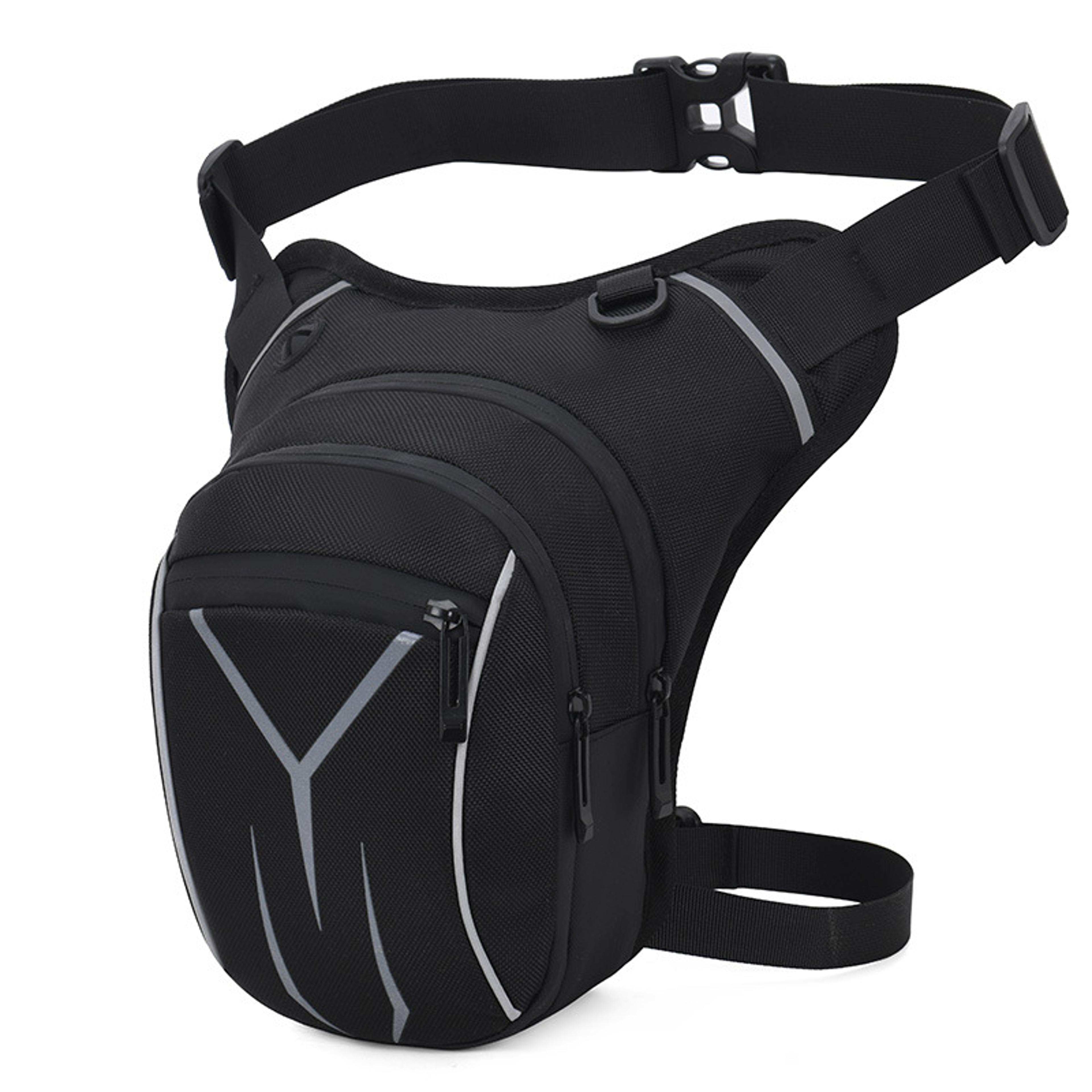 men waterproof crossbody bag tactical leg bag large capacity outdoor sling pack