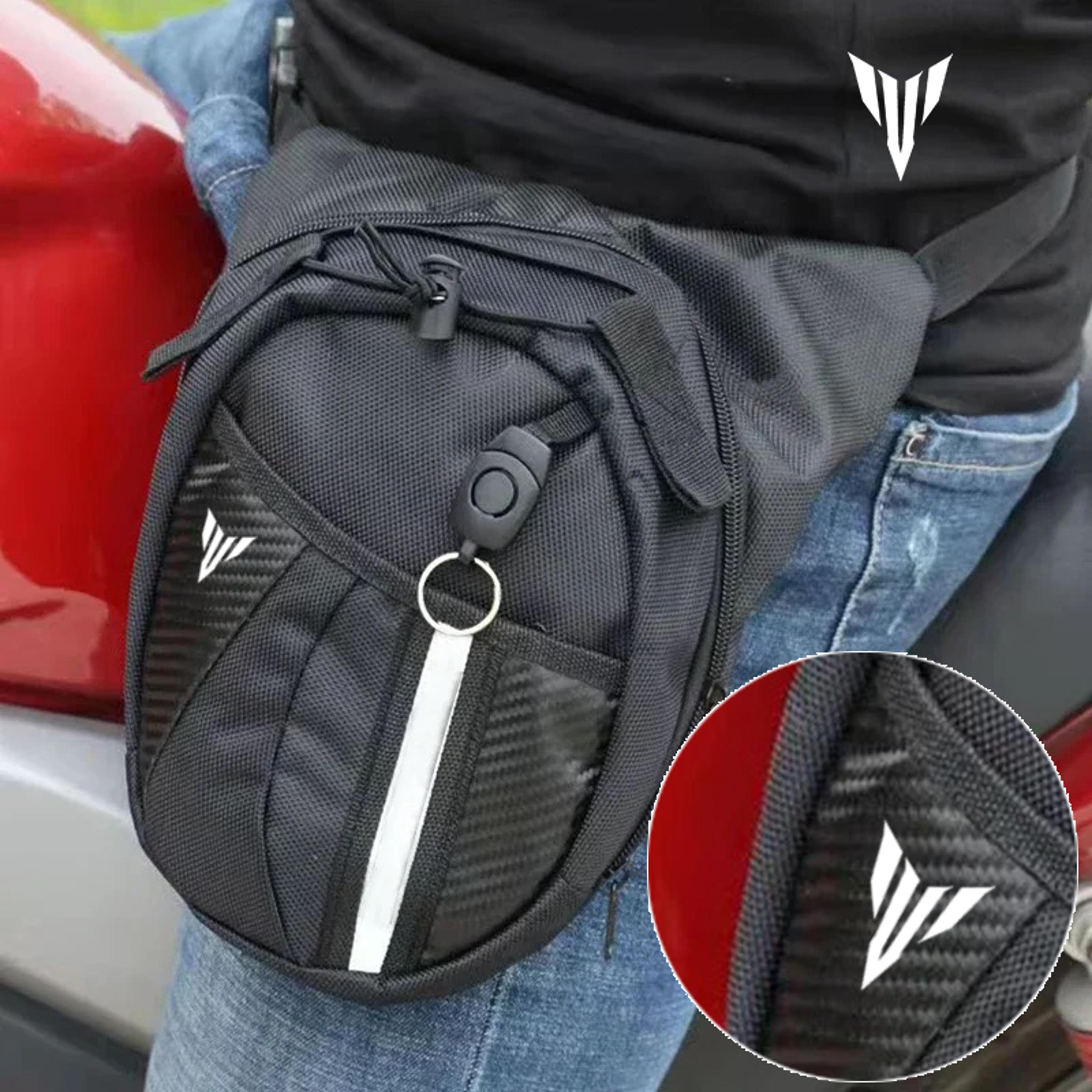 yamaha mt series waterproof motorcycle leg bag outdoor waist pack
