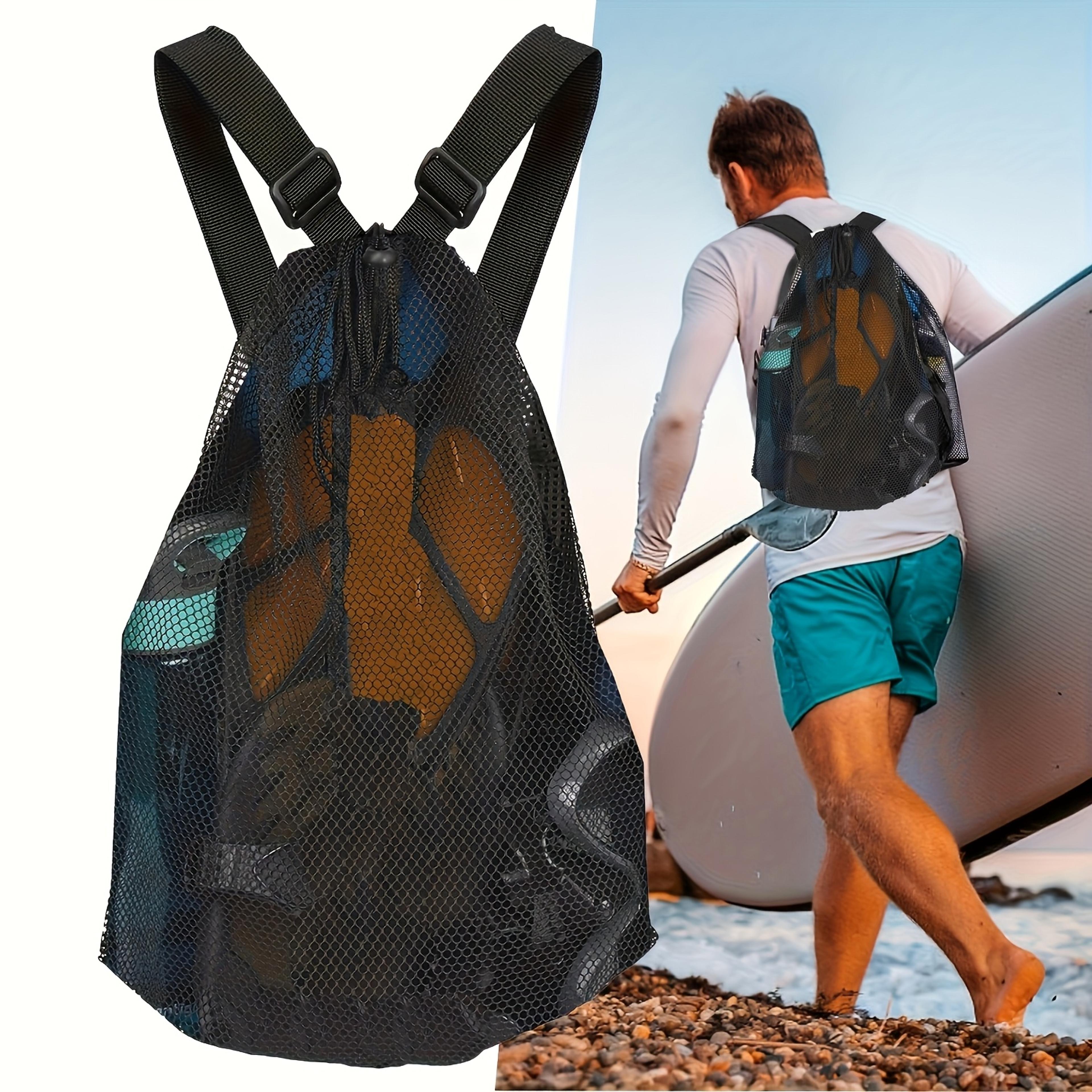 ultra dense mesh sports backpack for basketball football volleyball storage