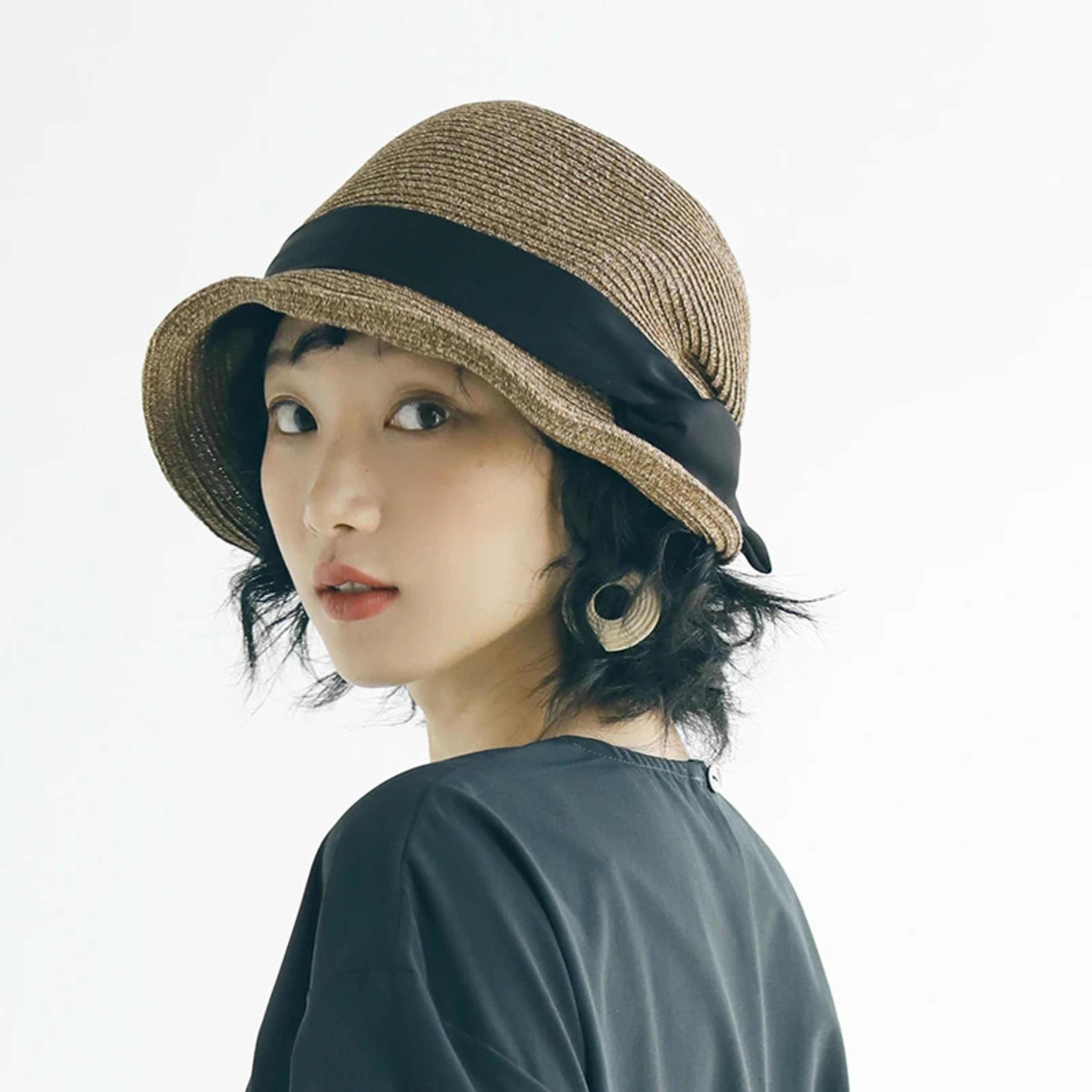 women's straw sun hat with uv protection stylish korean summer beach cap