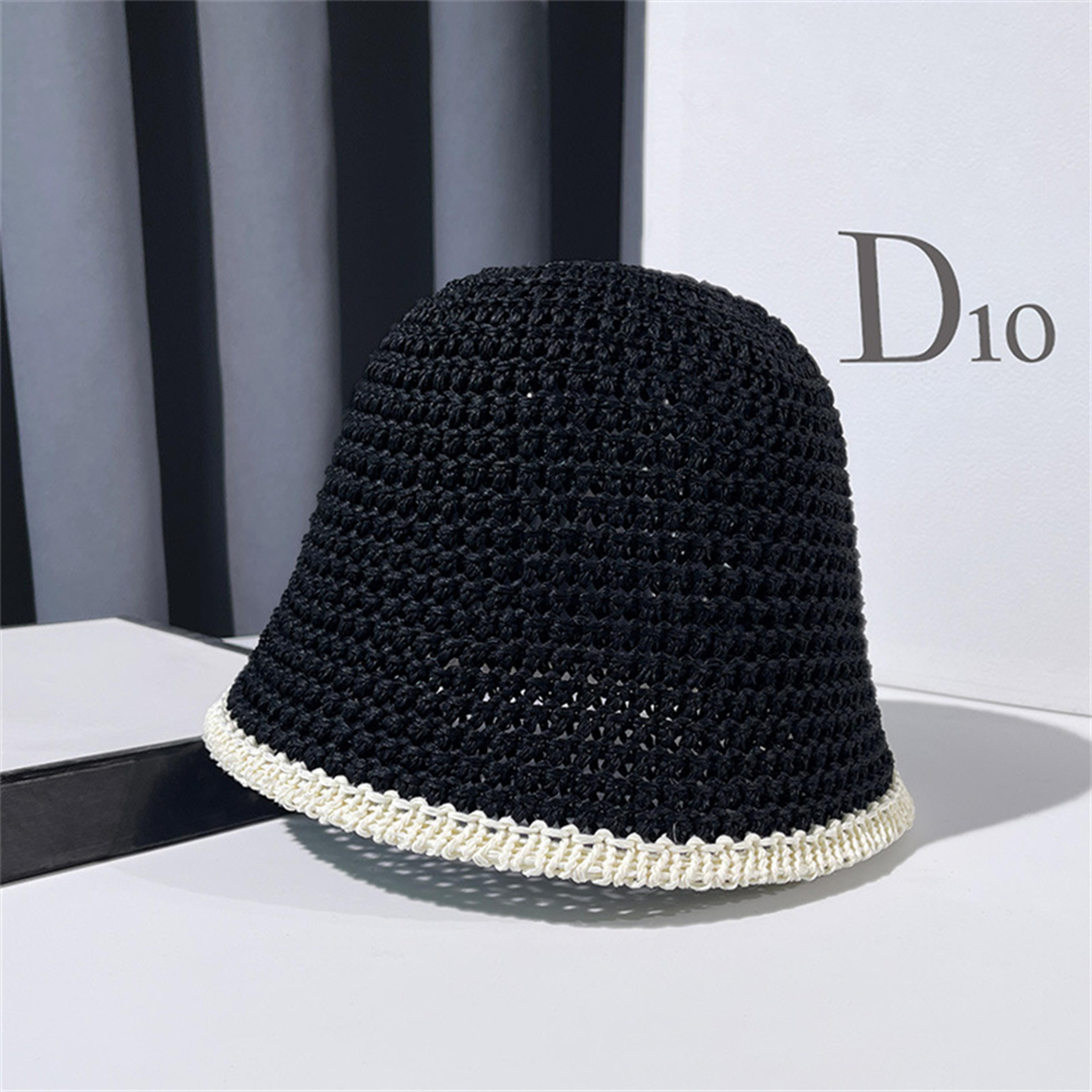 women's bucket hat foldable sun hat breathable summer vacation cap with wide brim