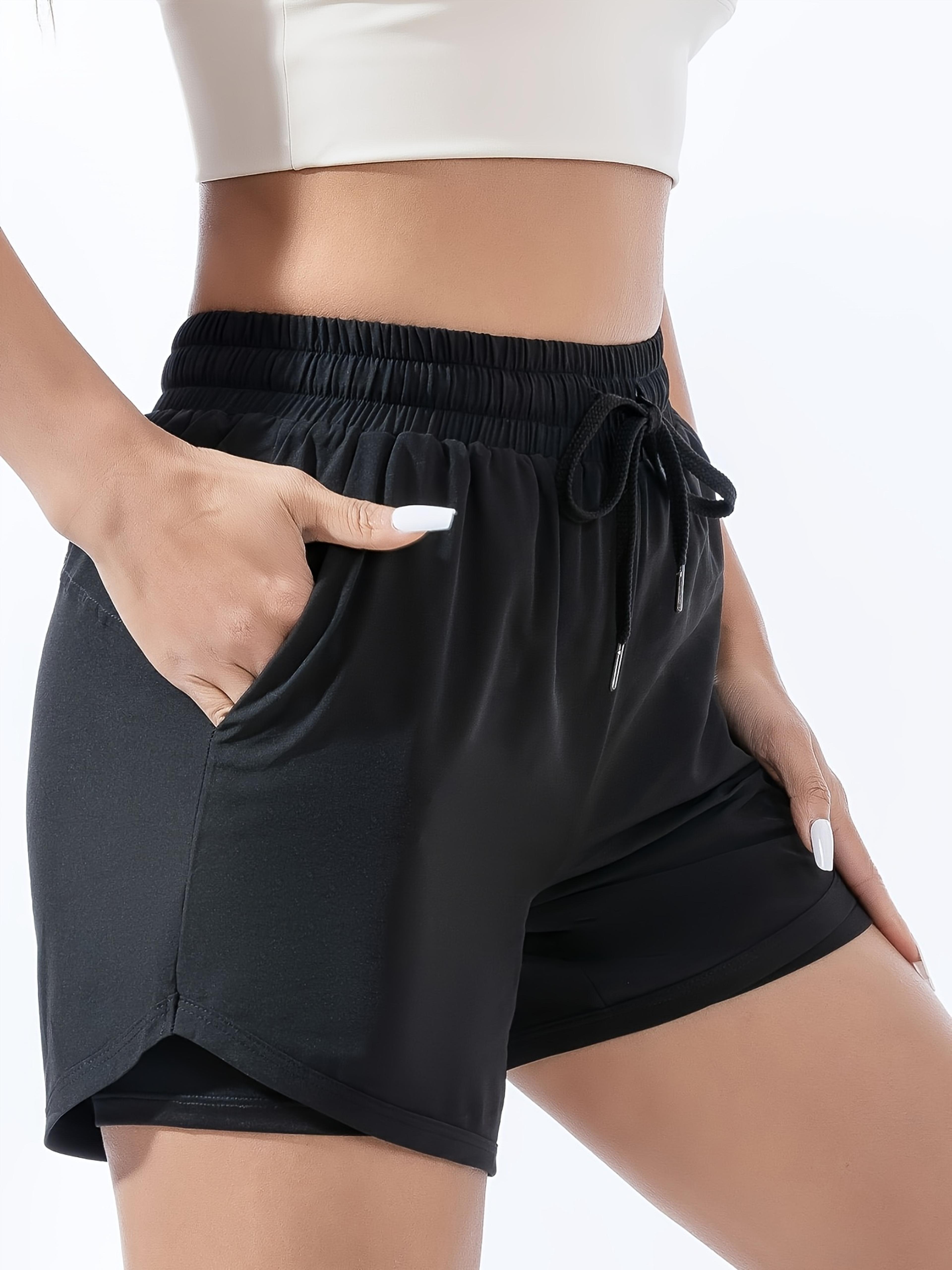 running shorts for women high waisted quick dry athletic yoga shortsorts