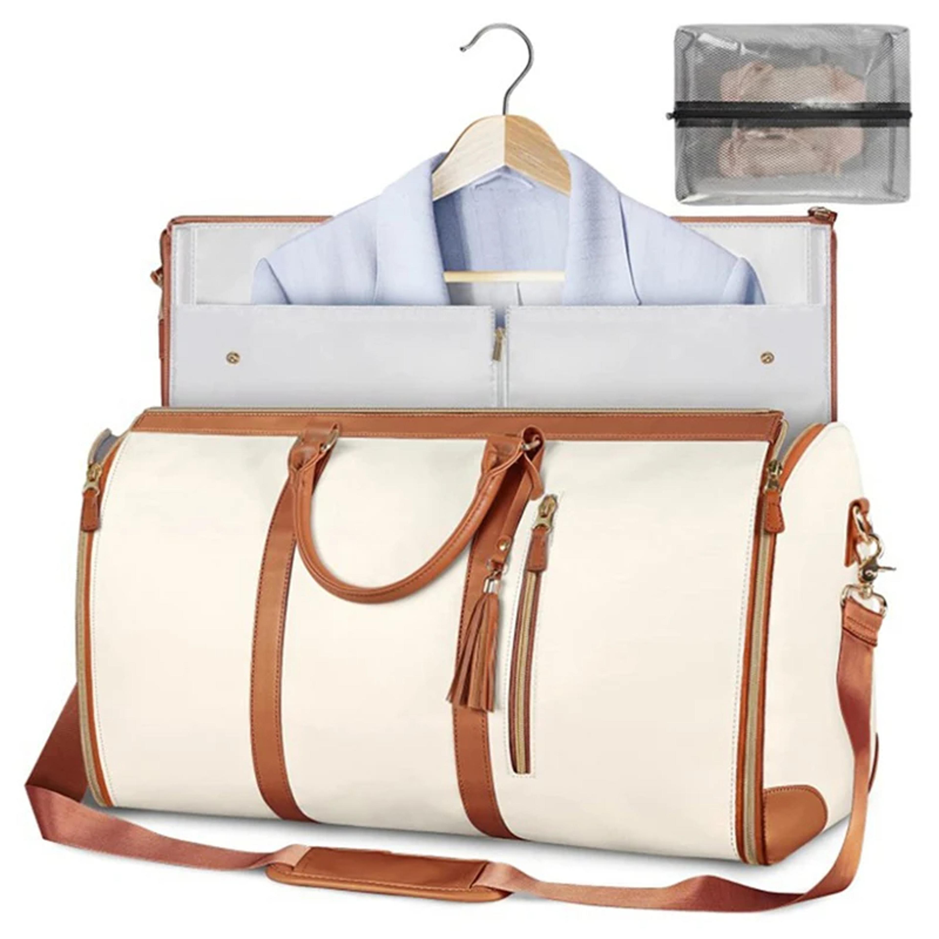 garment duffle bag waterproof travel garment bag for weekend, gym & business travel