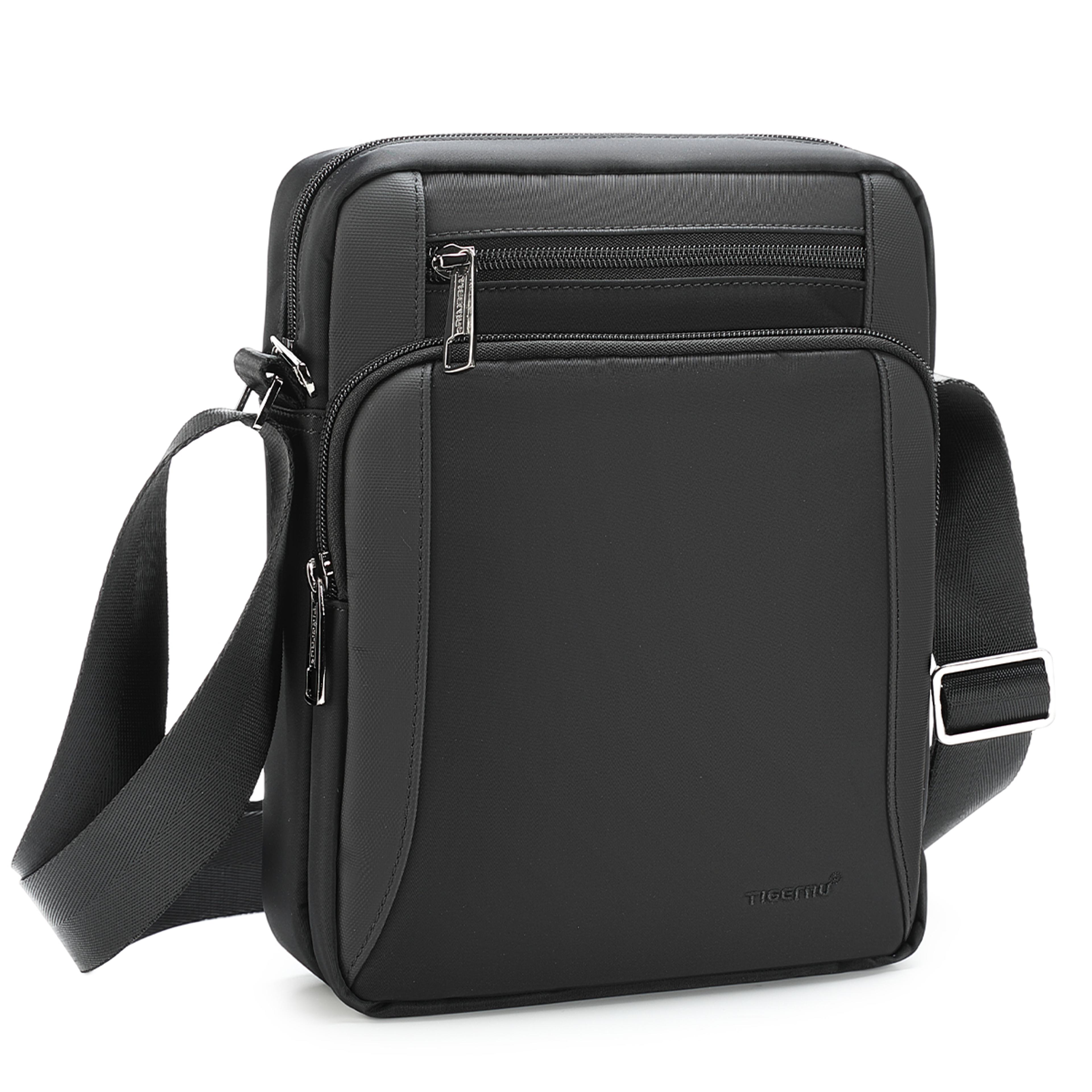 waterproof crossbody bag for men lightweight business messenger shoulder bag