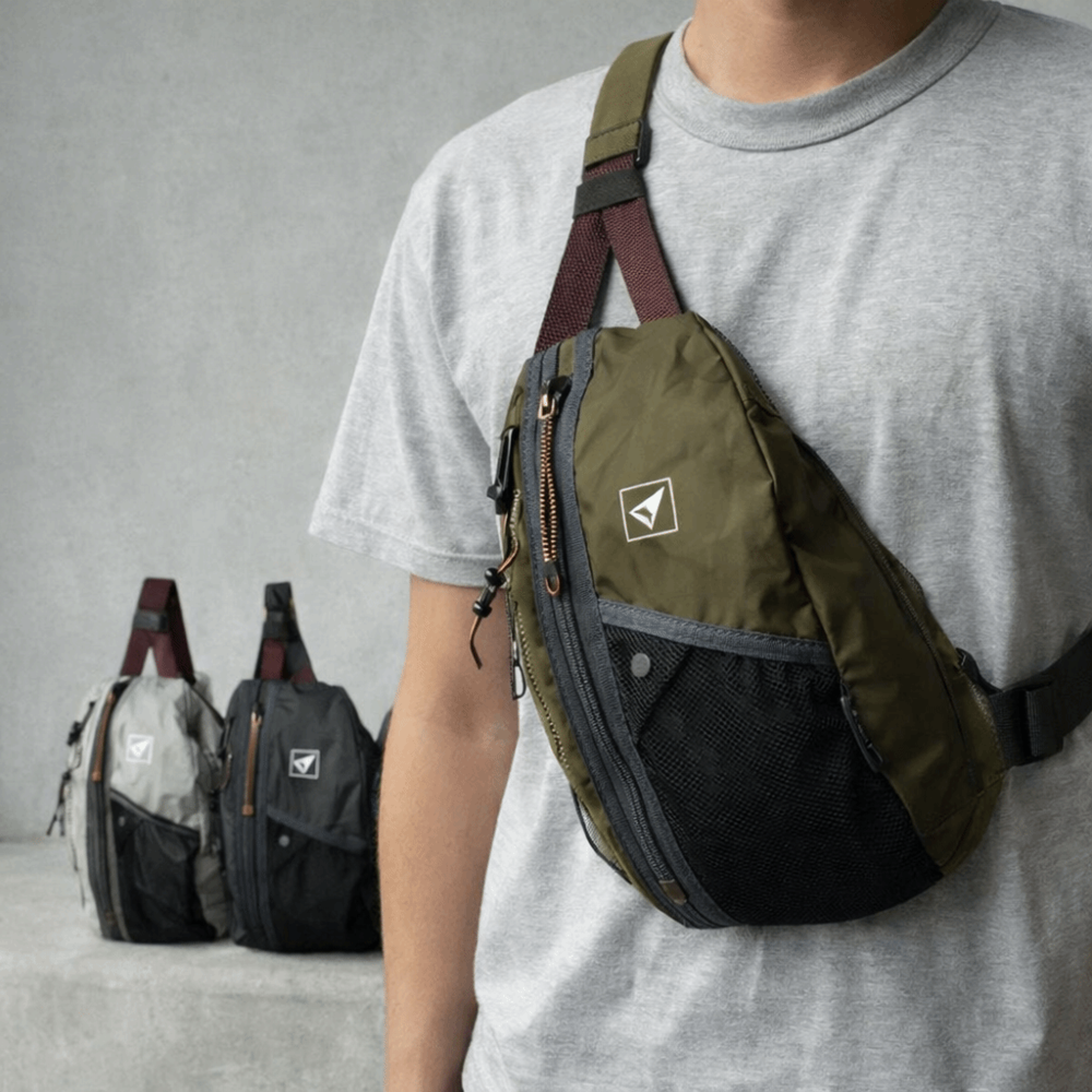crossbody bag large capacity travel sling bag for men & women
