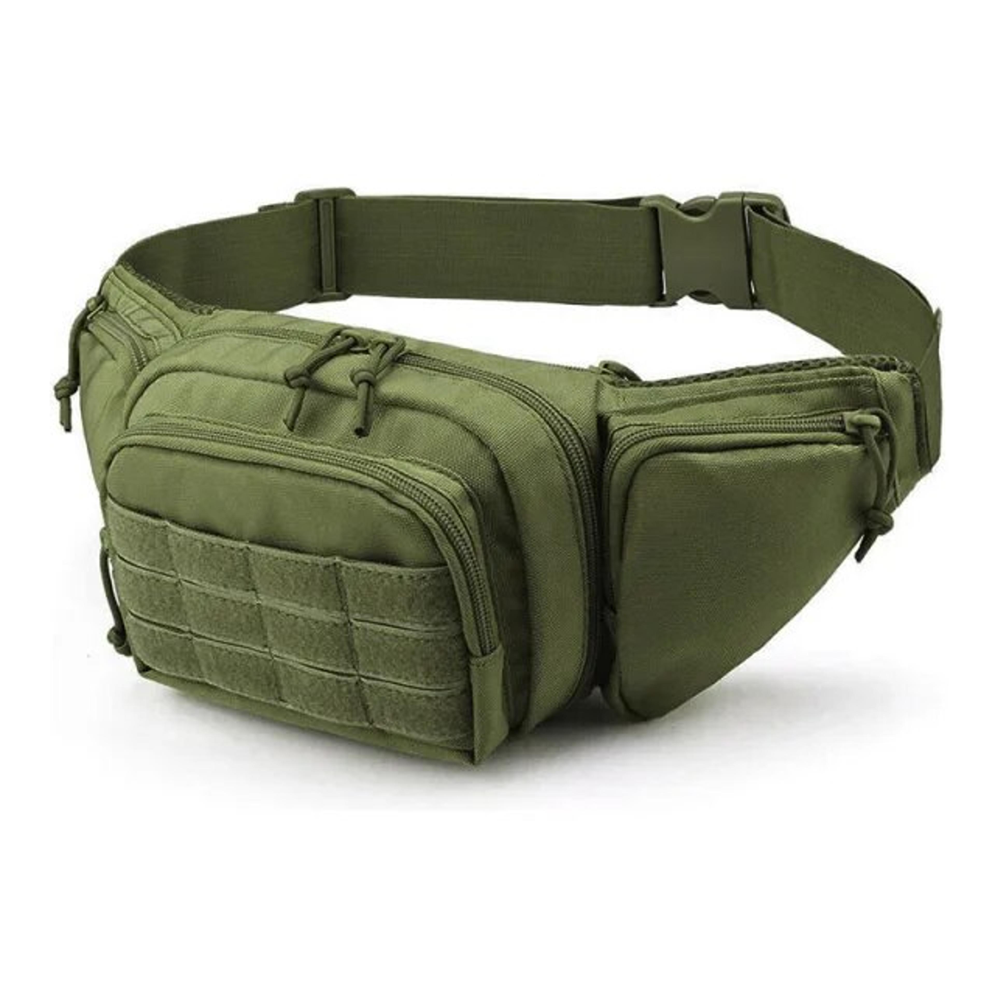 waist pack with molle pouch design for hiking, camping & everyday carry