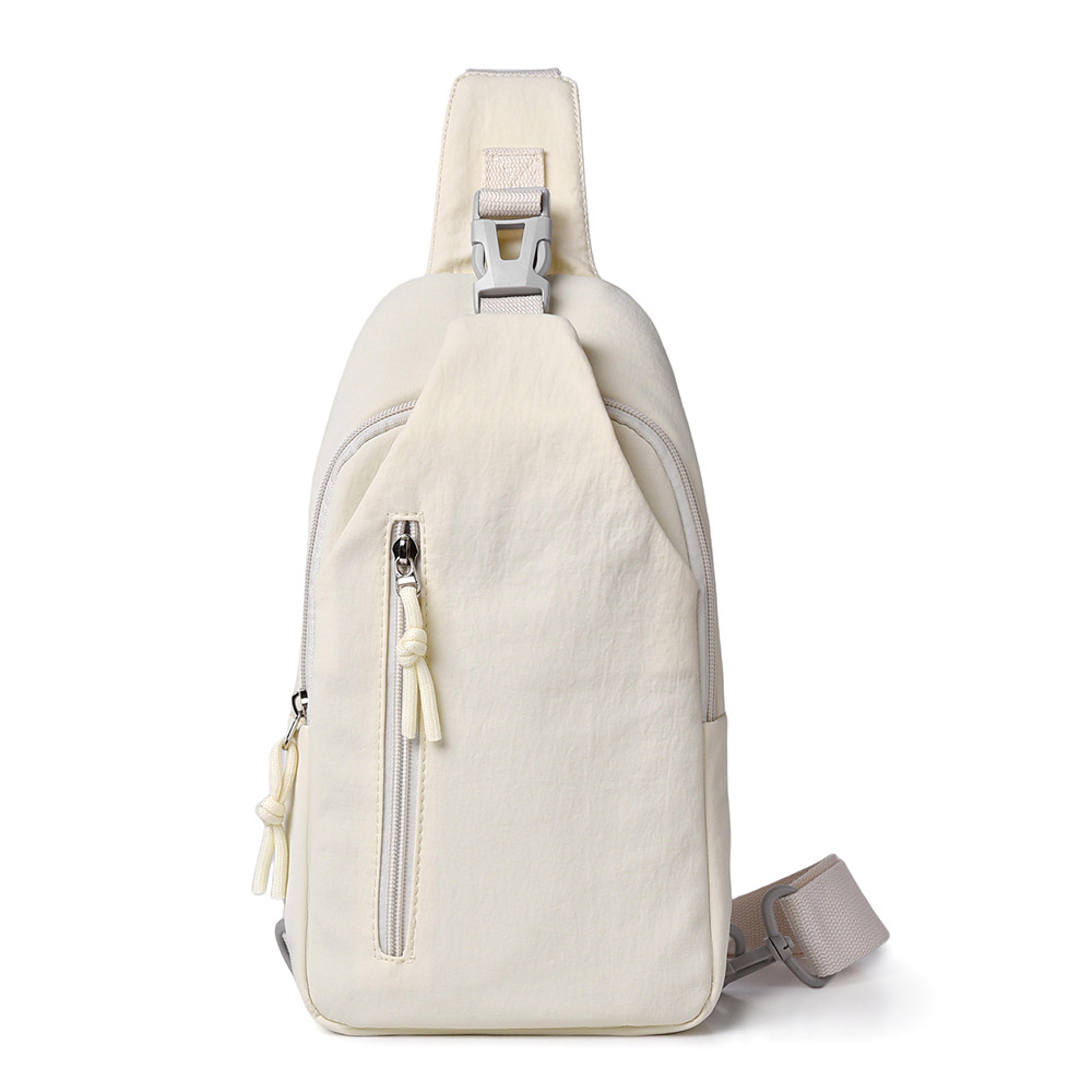 chest bag water-resistant crossbody sling for travel, cycling & daily commutes