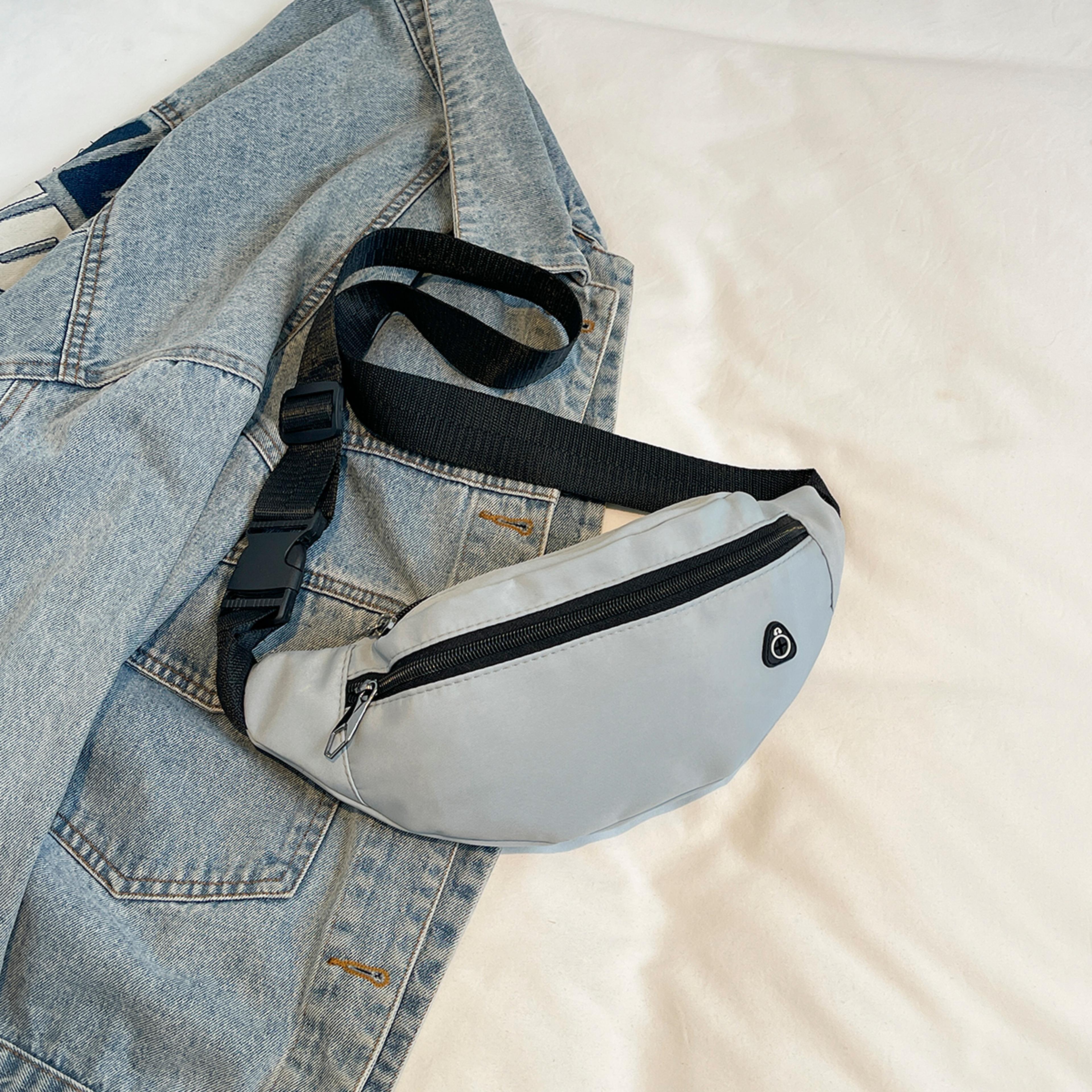 urban explorer crossbody sling bag for men & women lightweight waist fanny pack for travel & everyday carry