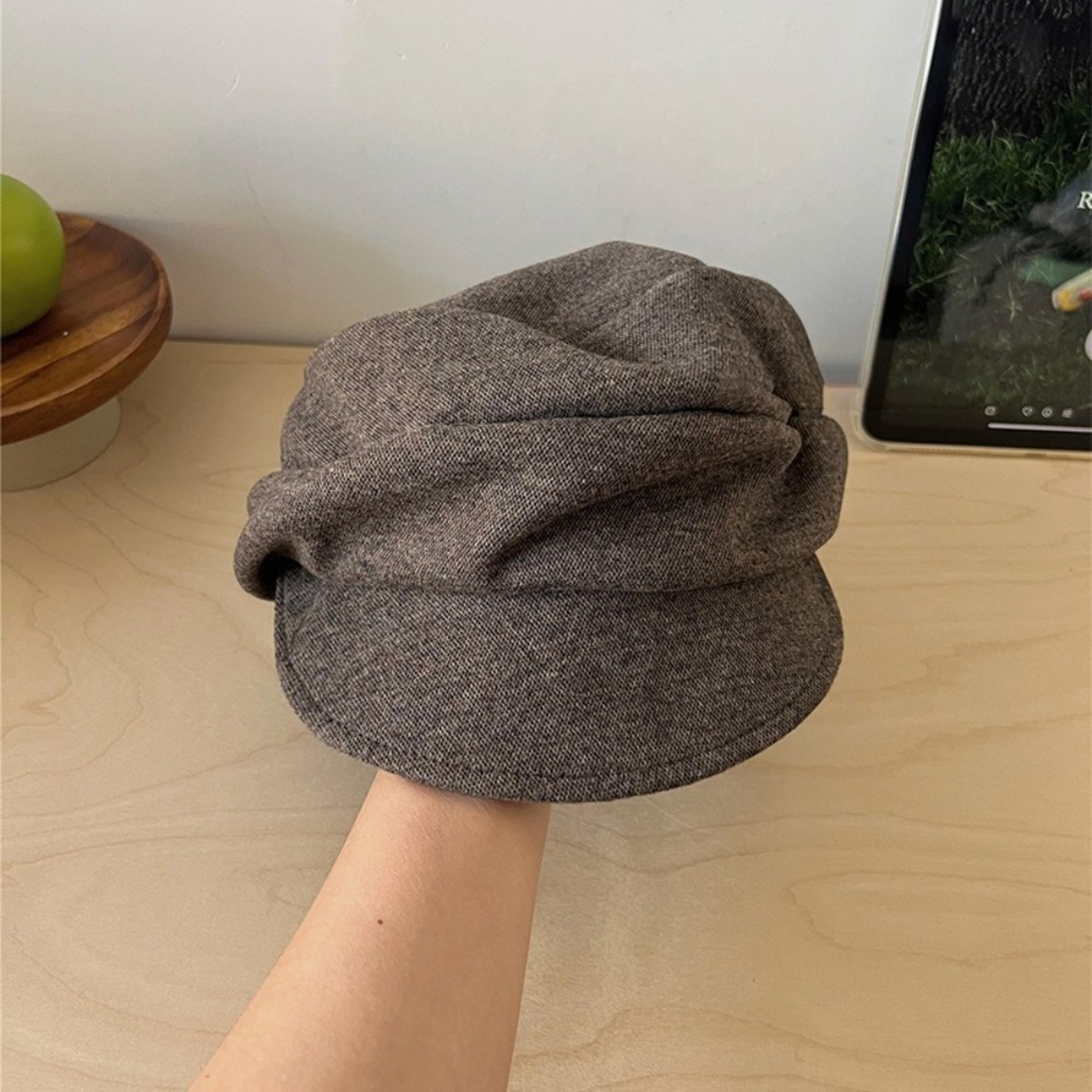 classic french beret winter artist hat for women soft retro wool style cap