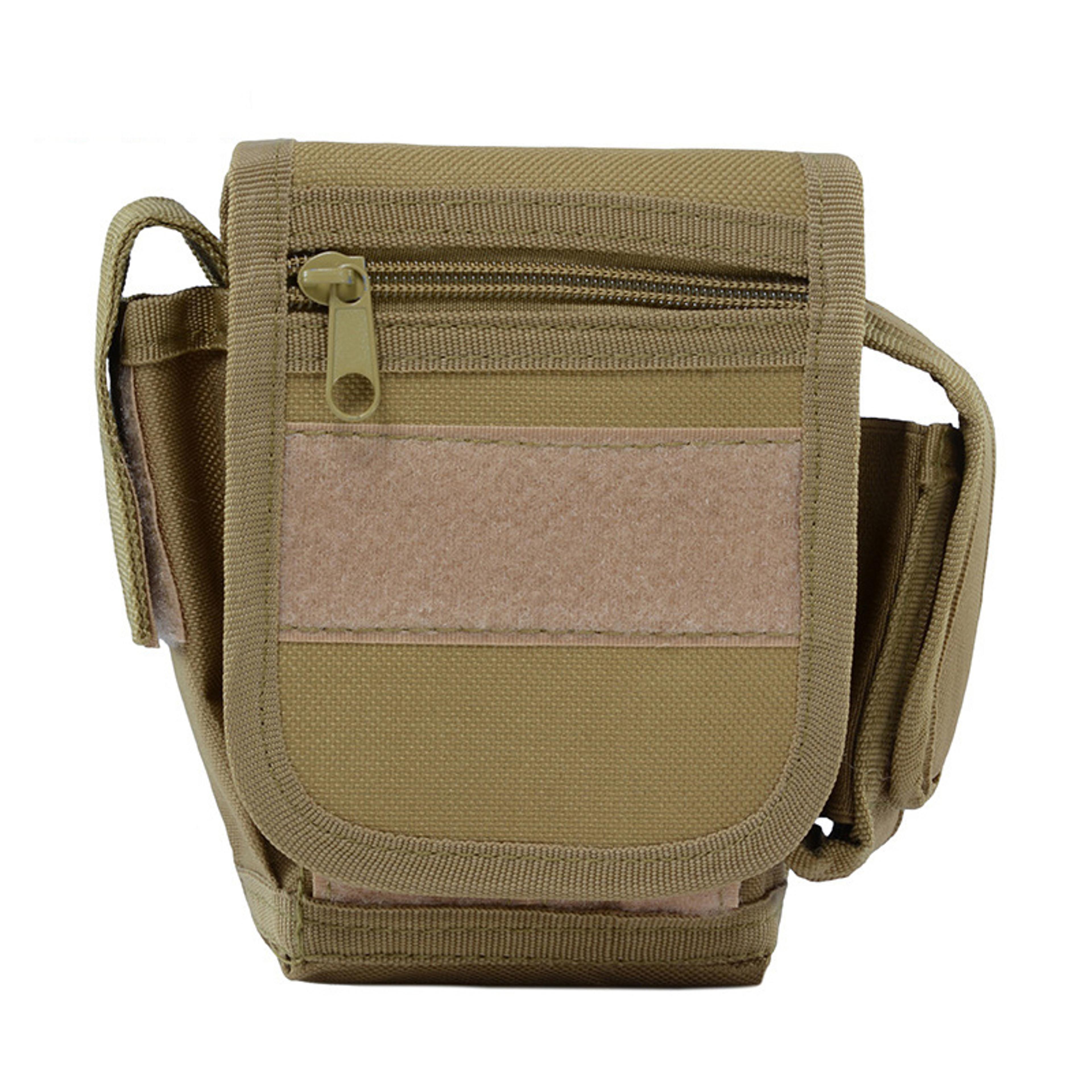 tactical utility belt pouch for edc, hiking, camping & travel