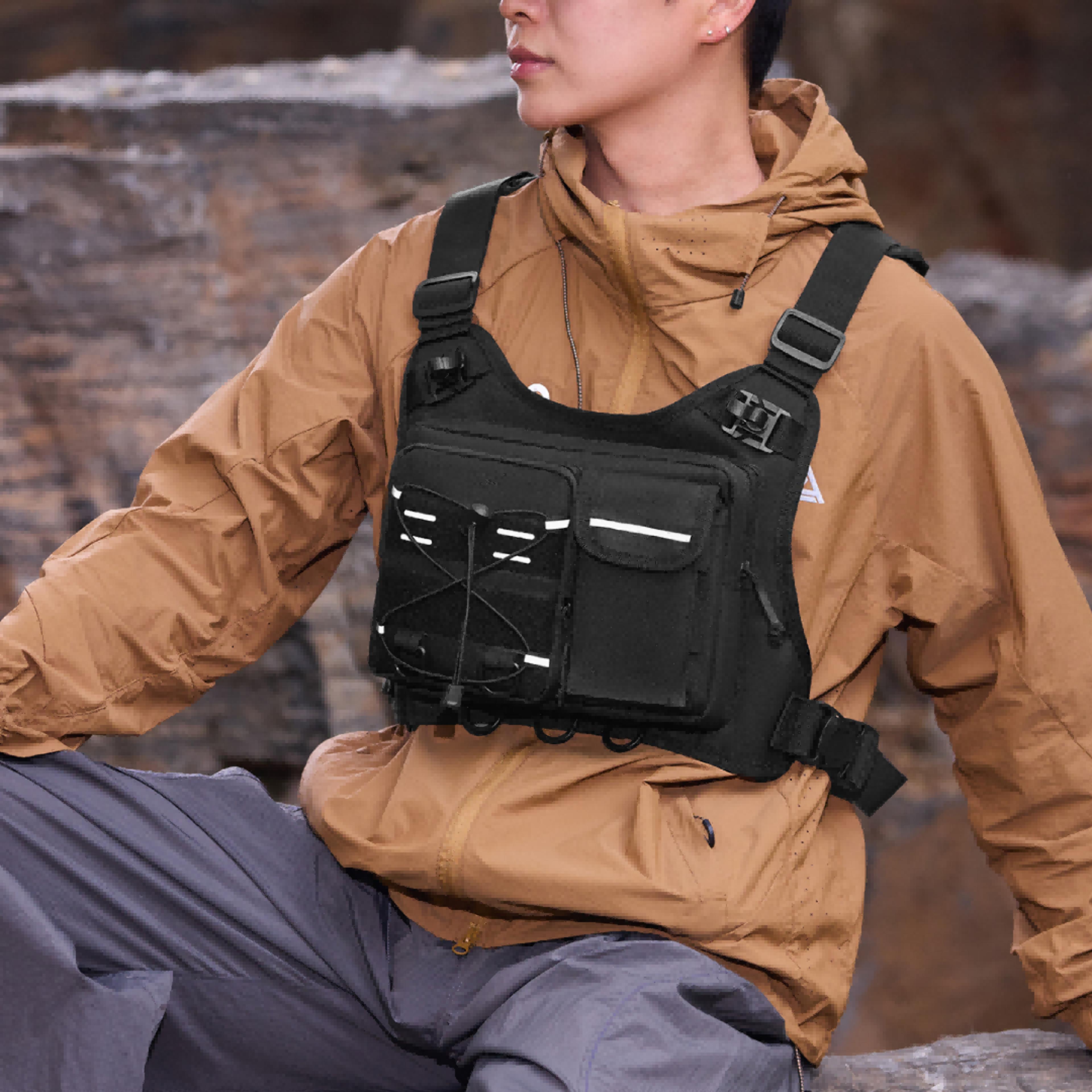 lightweight running hydration vest backpack for marathon, hiking & trail running
