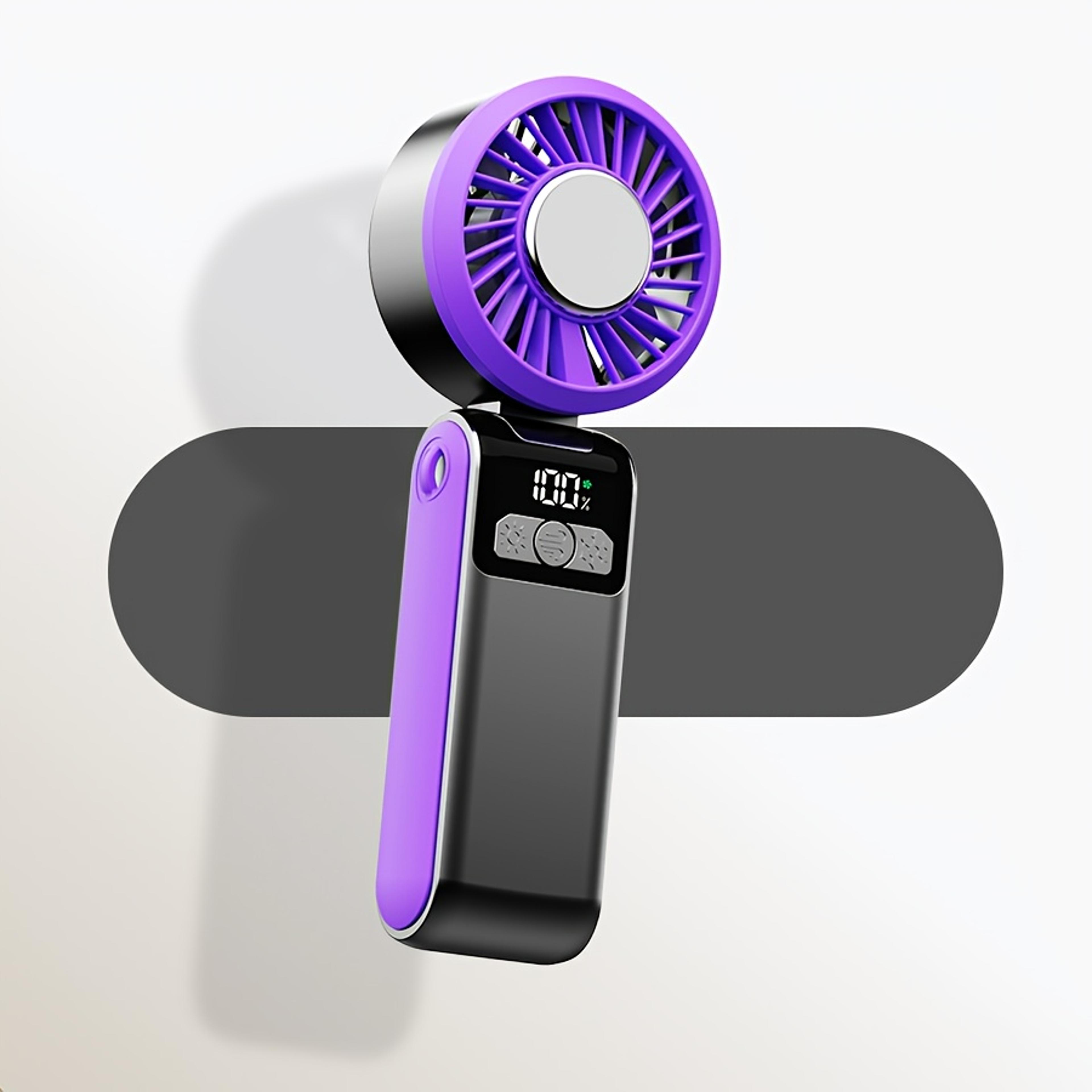 portable handheld fan mini pocket cooling fan for travel, school & outdoors