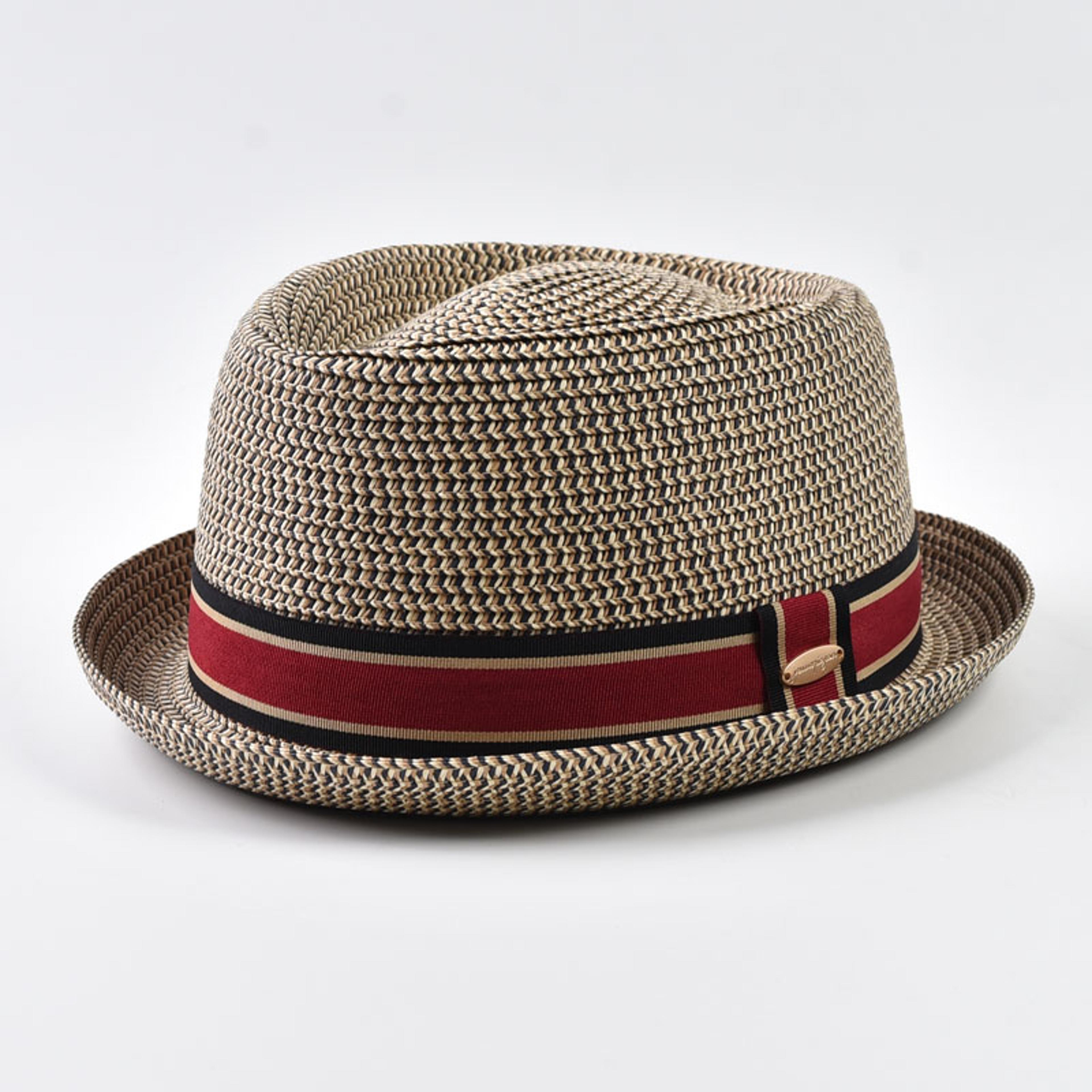 classic straw fedora hat for men lightweight summer sun hat with breathable paper straw design