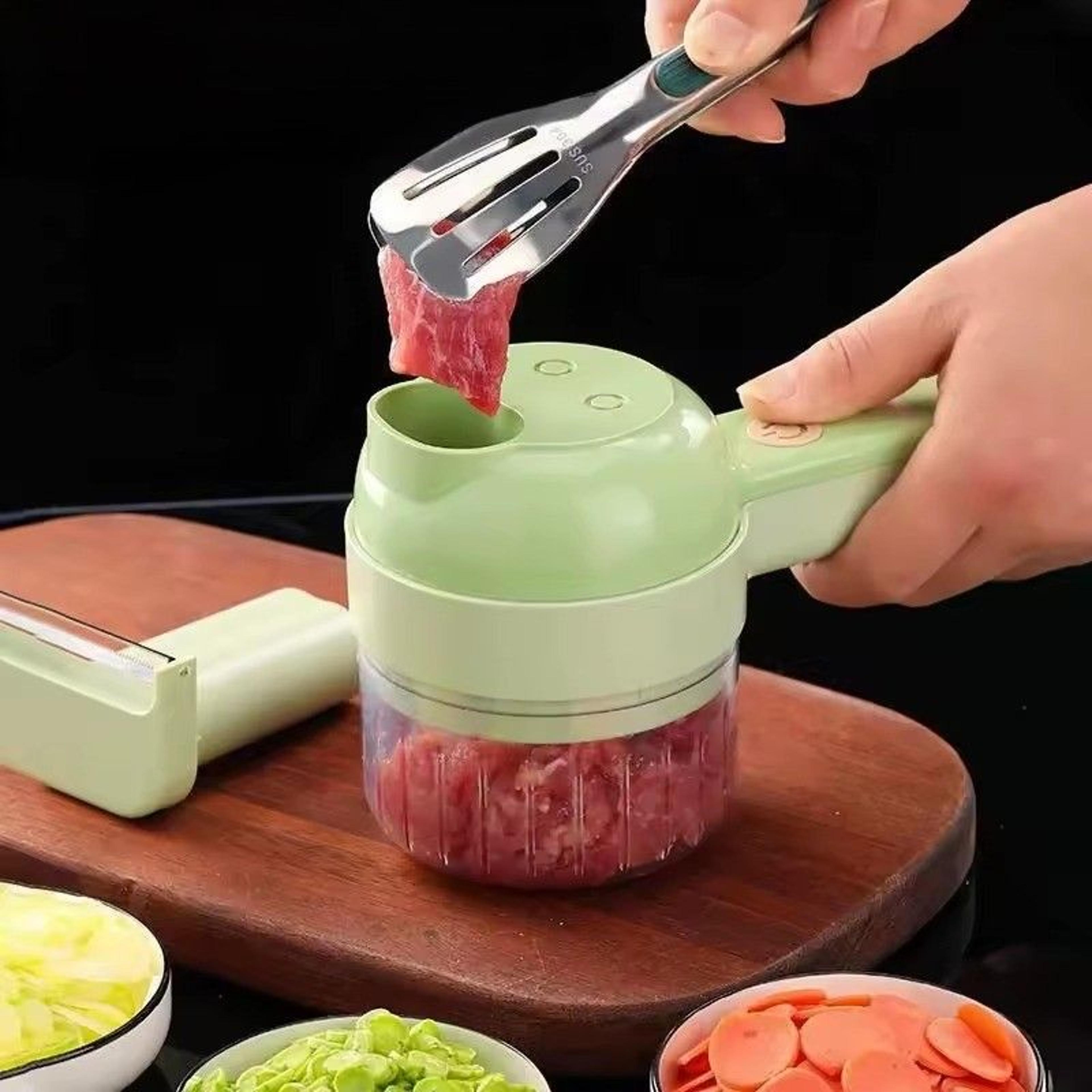 electric vegetable cutter wireless food chopper mini food processor
