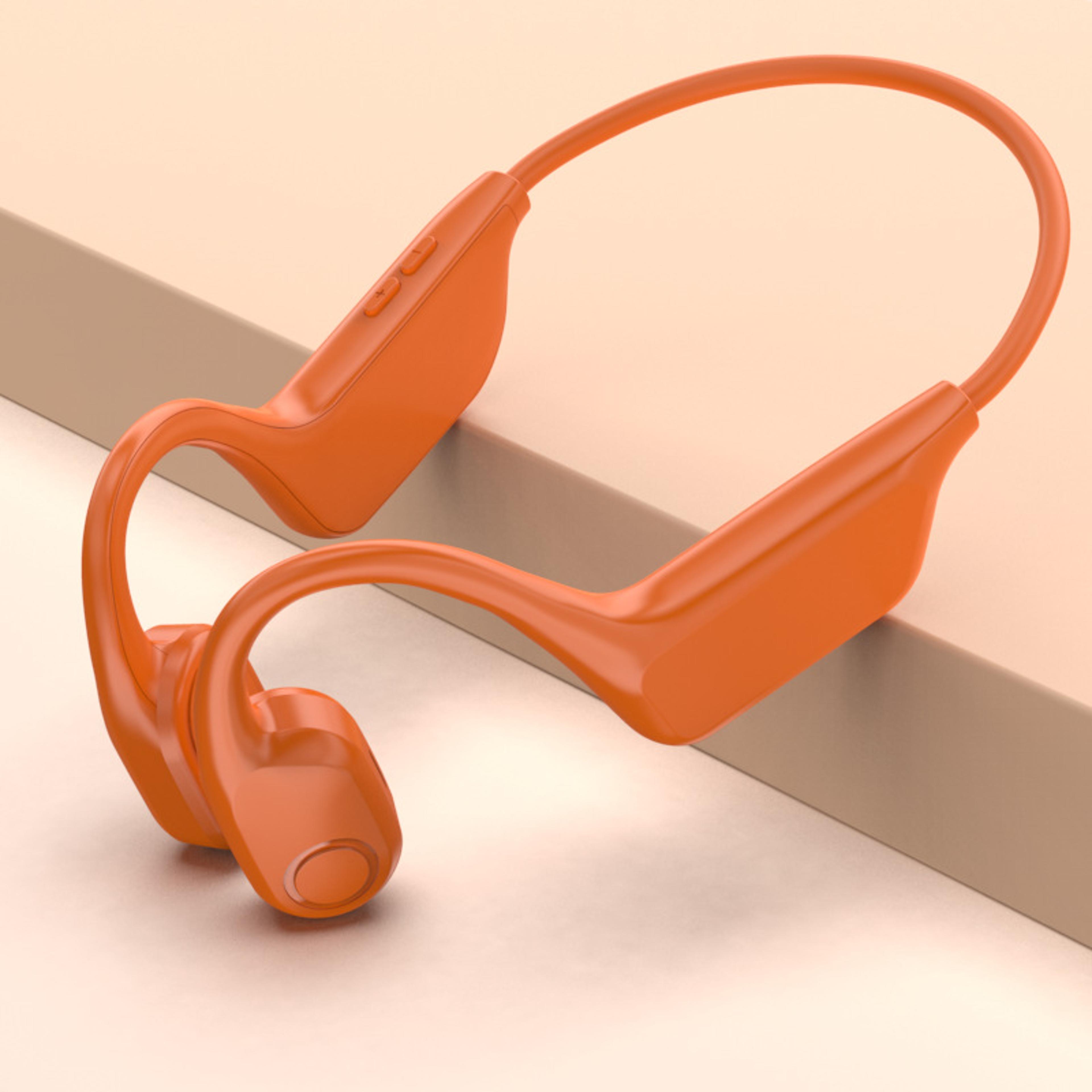 open ear bone conduction bluetooth sports headphones with long battery life for running & cycling