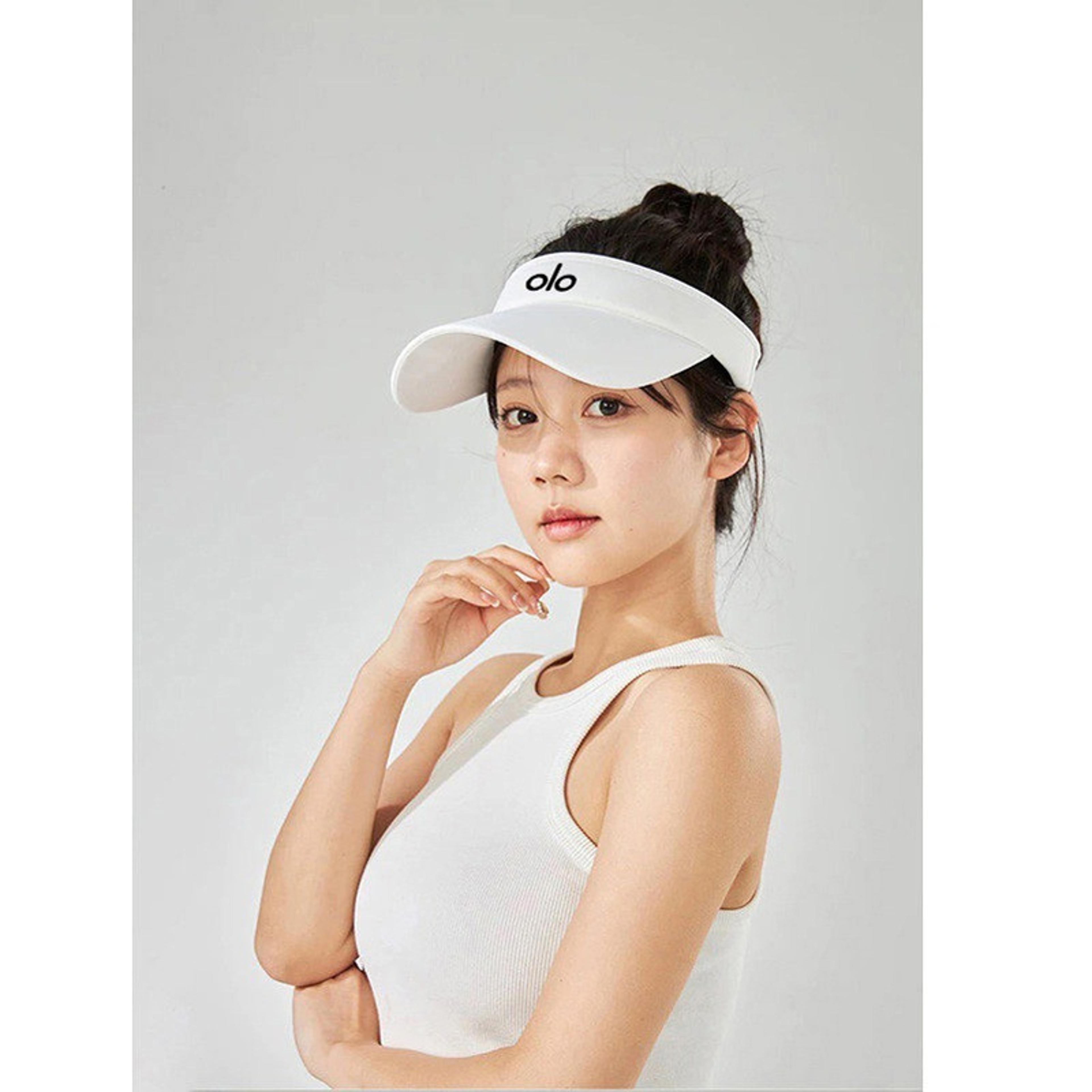 women's uv protection hat quick dry sports sun visor for tennis, running & outdoor fitness