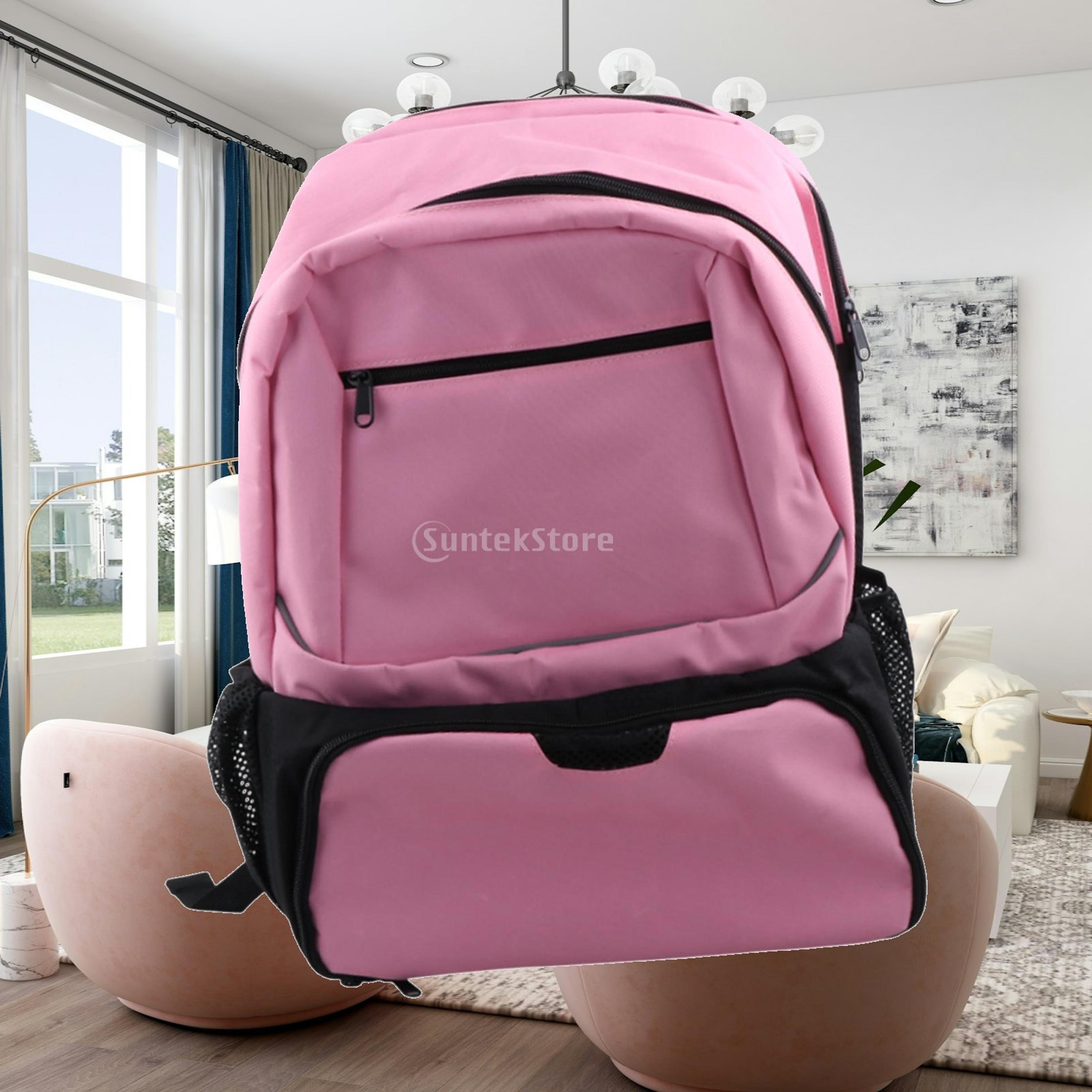 elite badminton backpack tennis racket bag with shoe compartment & breathable sports storage