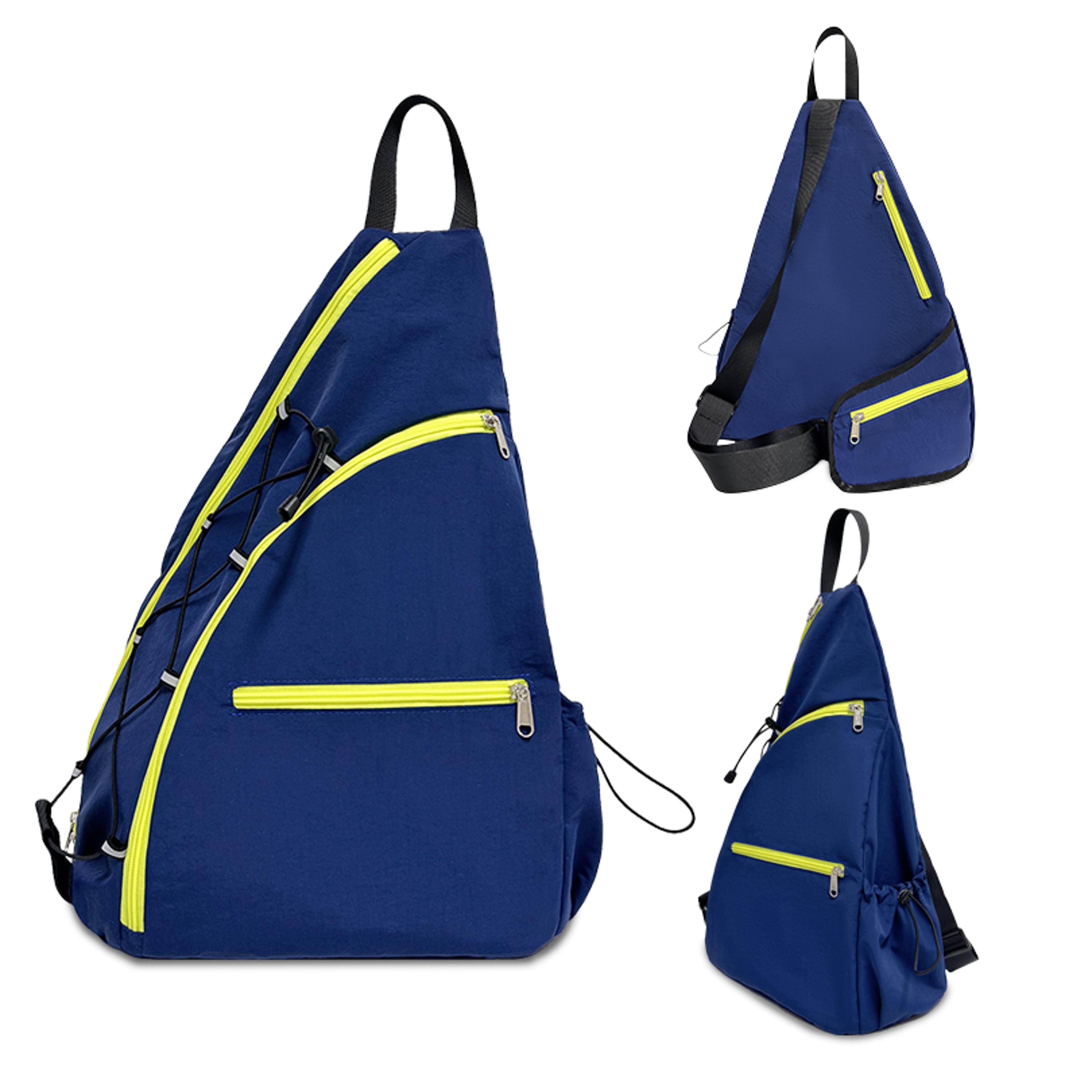 lightweight pickleball paddle bag crossbody backpack for tennis, badminton & sports gear