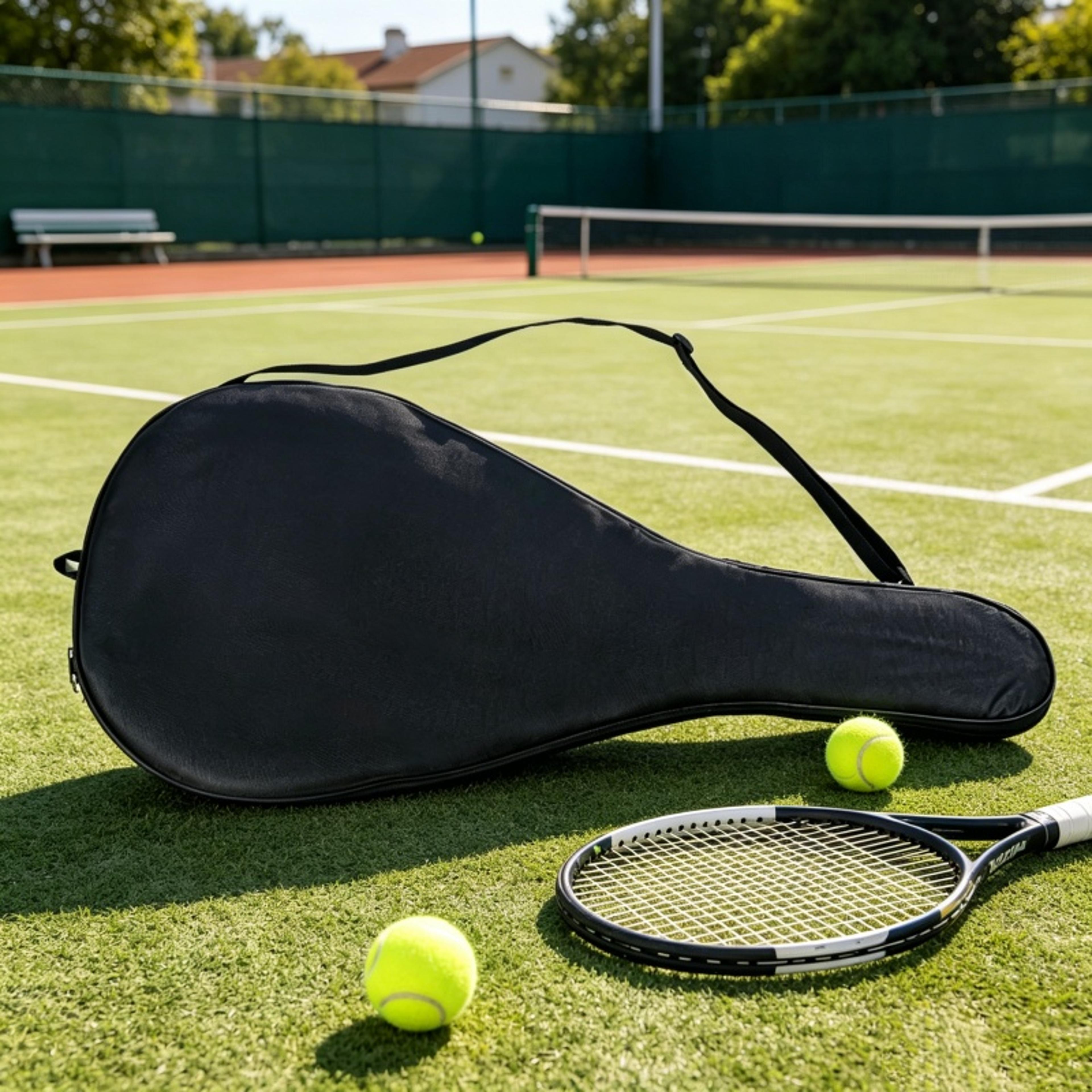 tennis racket bag waterproof shoulder cover with large capacity storage