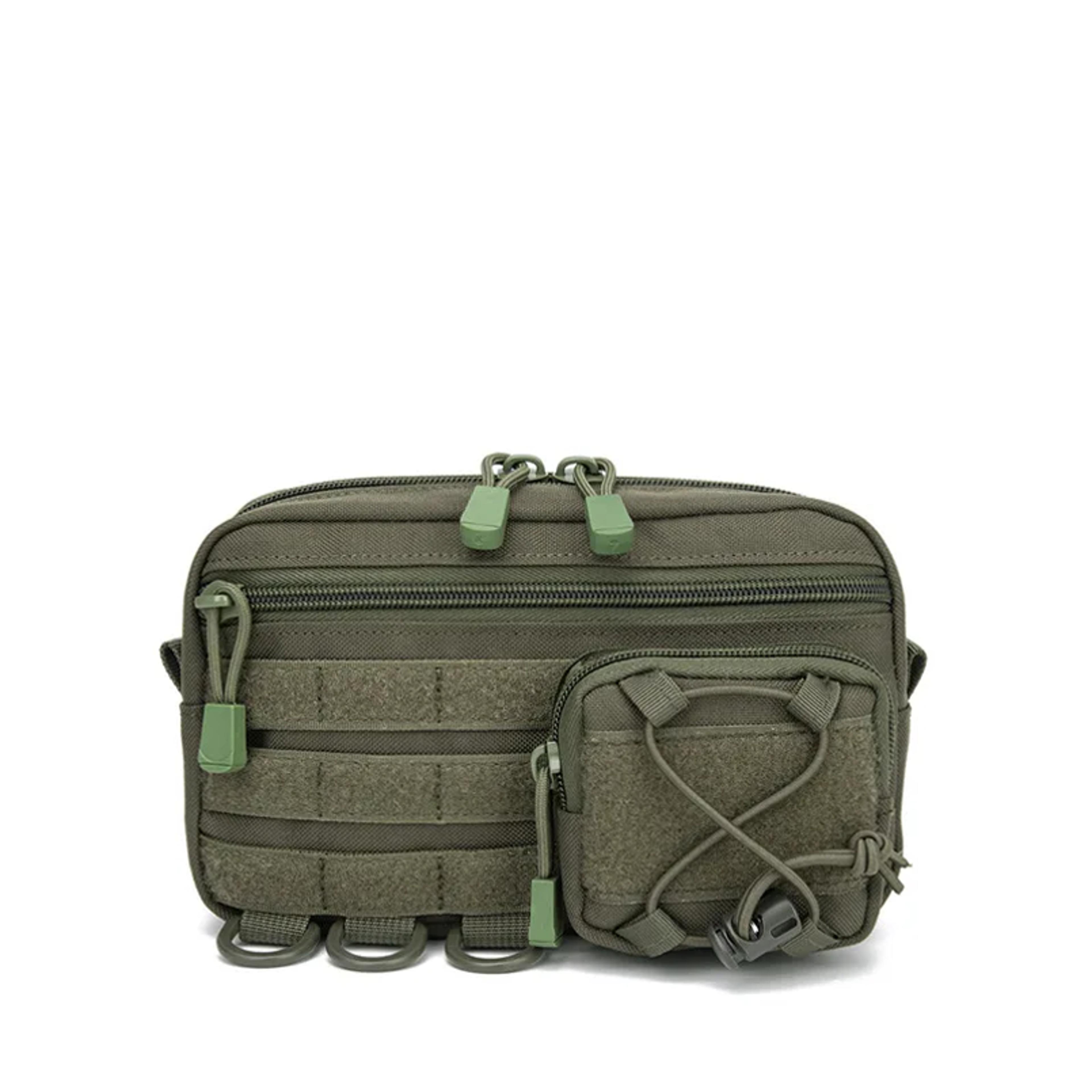 tactical edc pouch molle pouch utility waist tool organizer for outdoor, emt & everyday carry