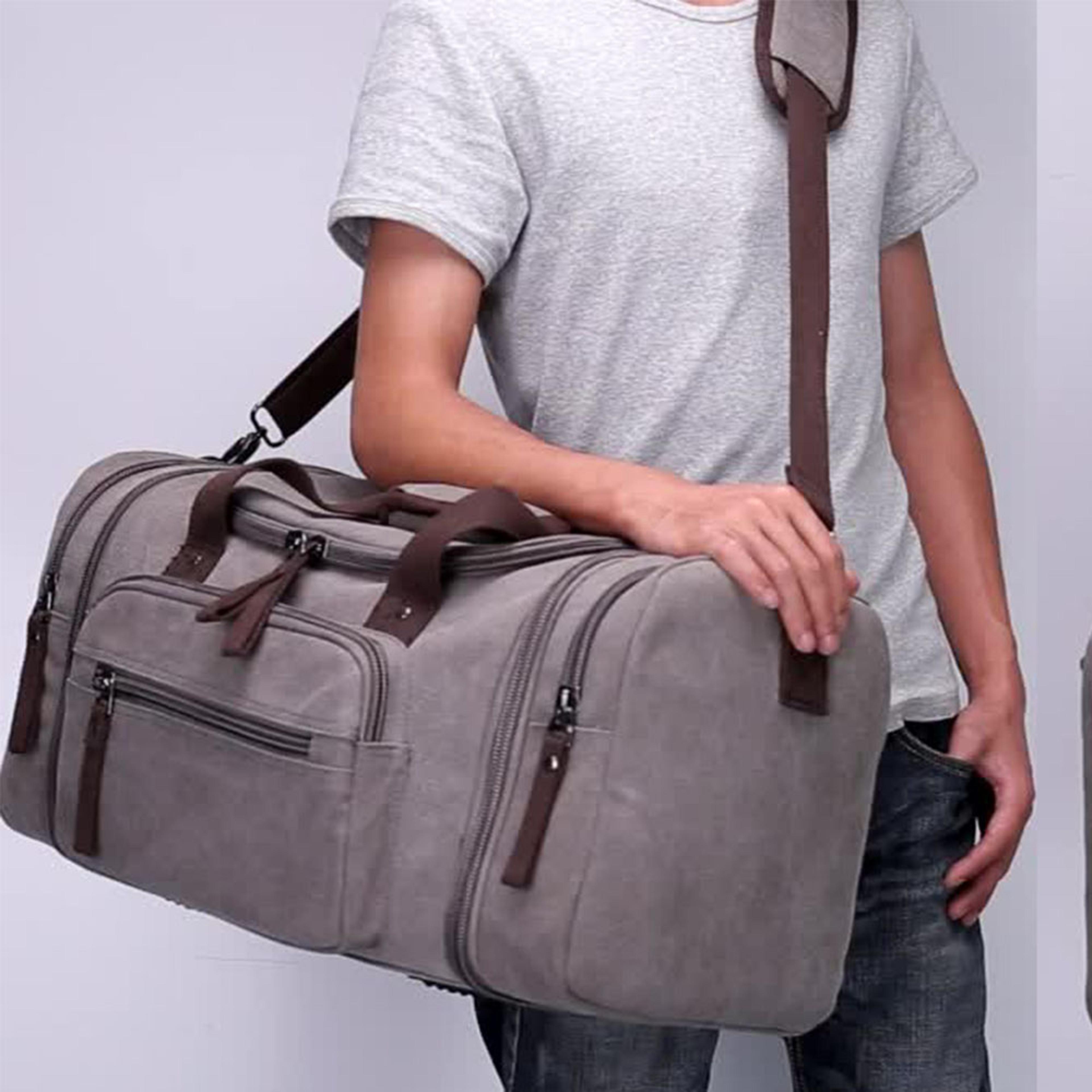 travel gym bag large capacity duffel bag carry on weekender for fitness & travel